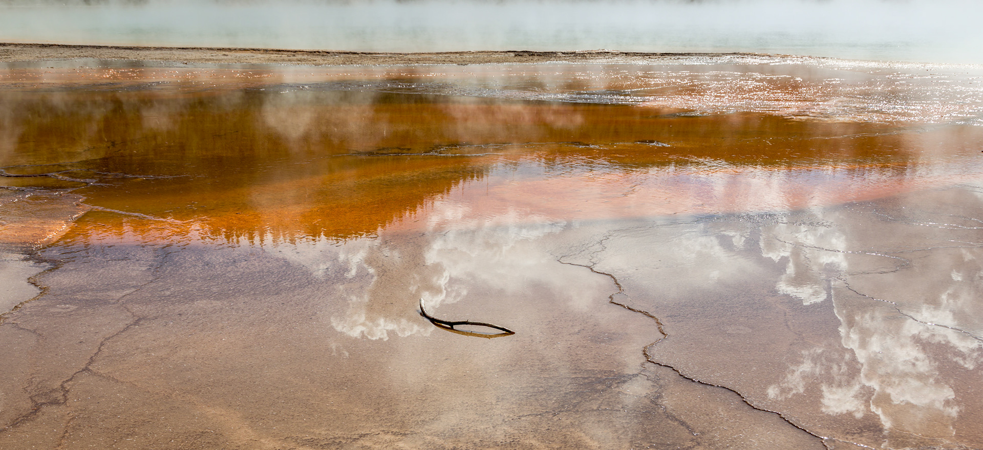 Midway Geyser Basin, Yellowstone National Park, Wyoming.