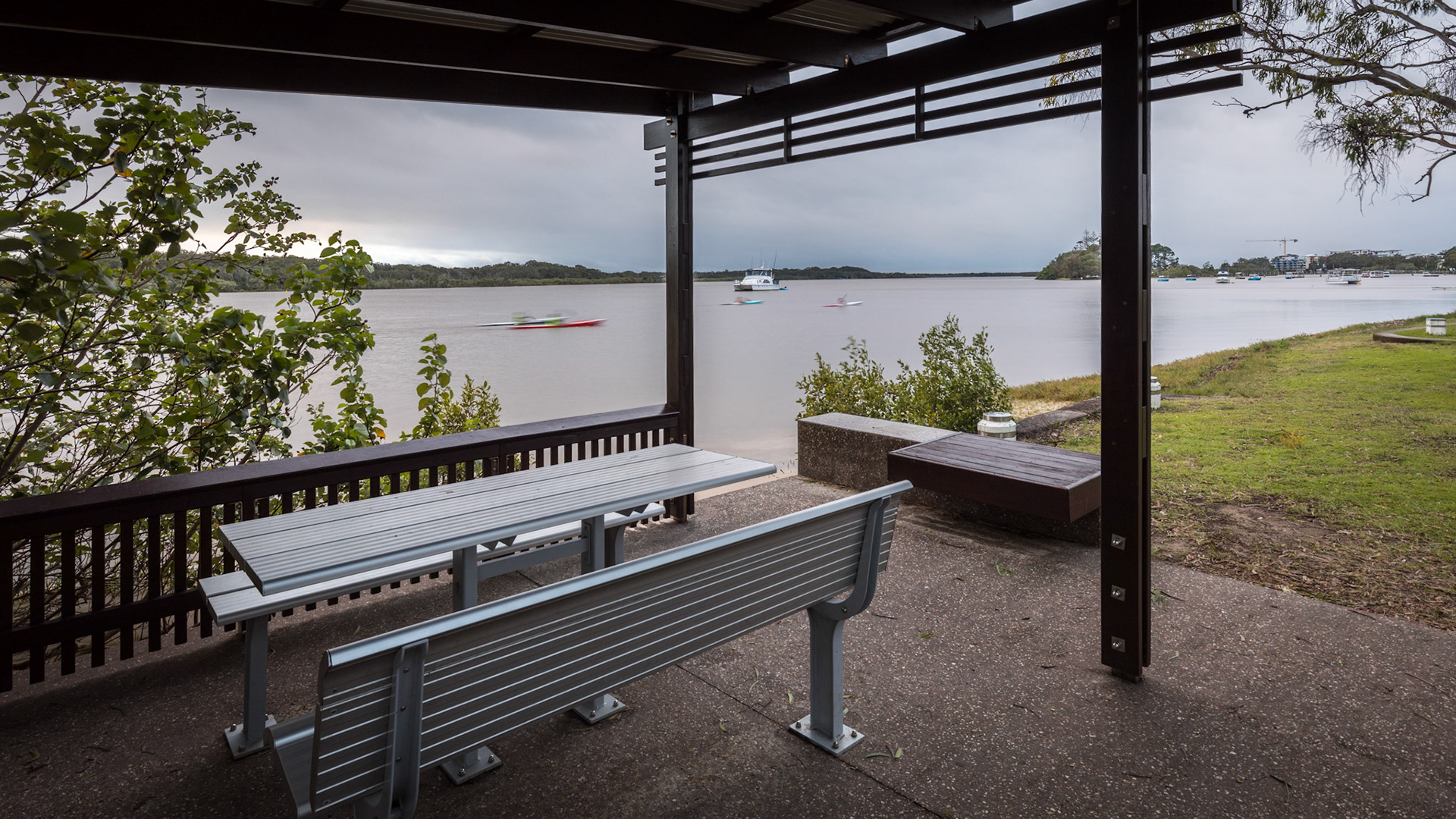 Maroochy River from the Bradman Avenue Foreshore