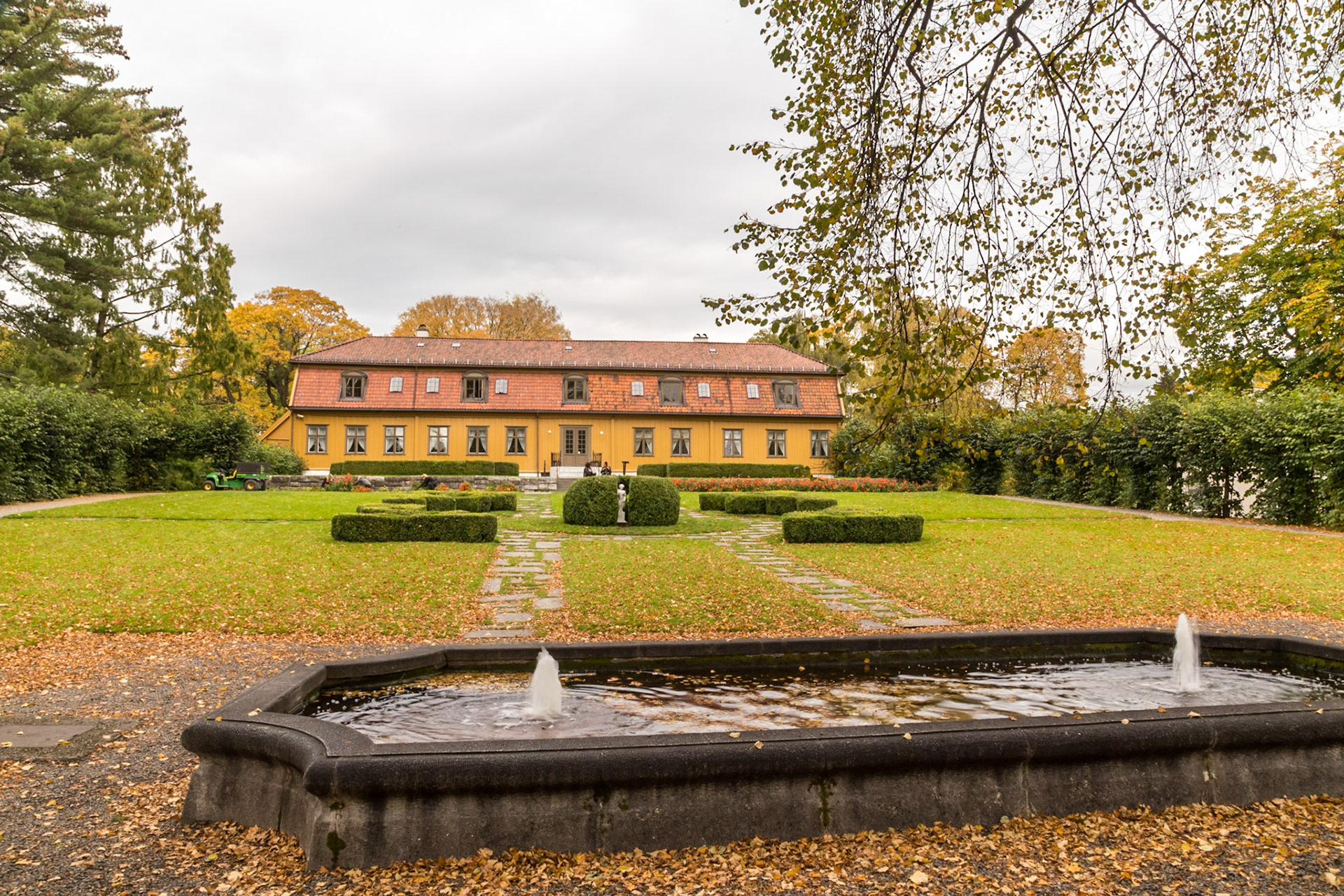 In the grounds of the university's Botanical Gardens