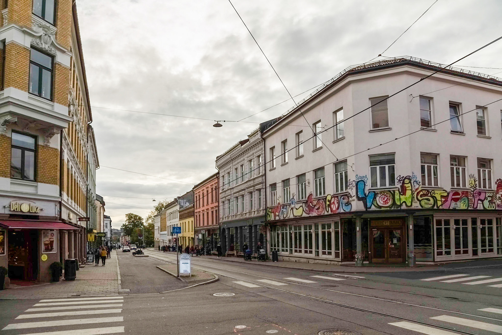 Further down along Thorvald Meyers gate