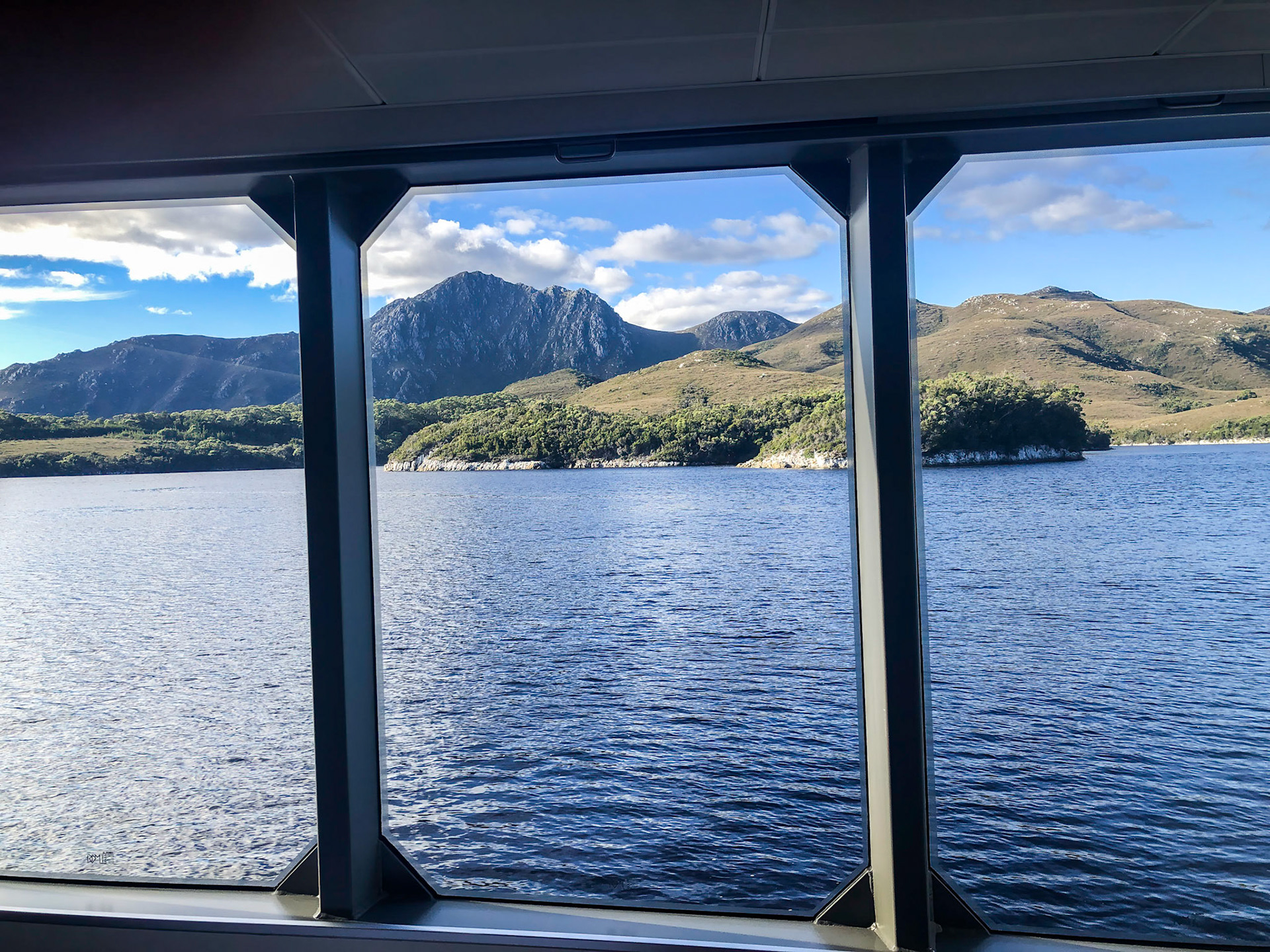 From my cabin on the Odalisque III