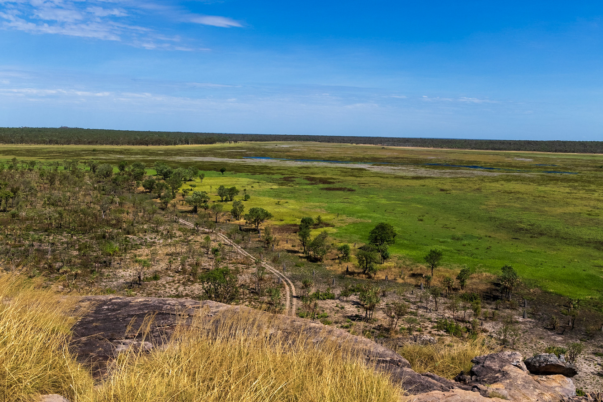 Looking out from the Ubirr rock art site