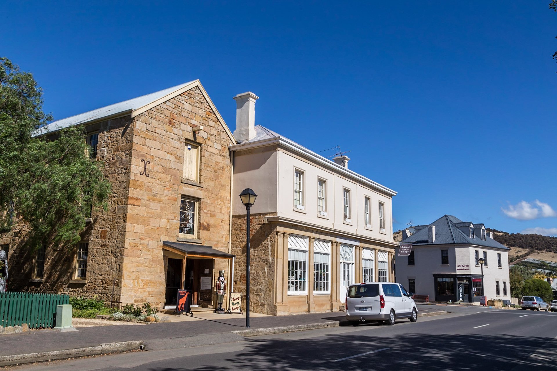 On Bridge Street, Richmond "Australia's finest Georgian village".