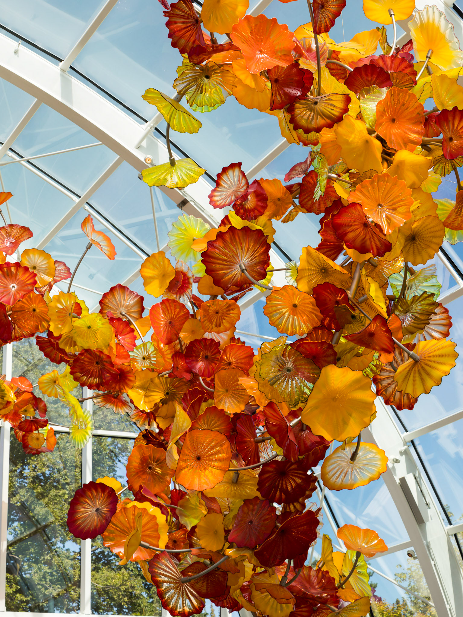 Glasshouse Sculpture; Chihuly Garden & Glass