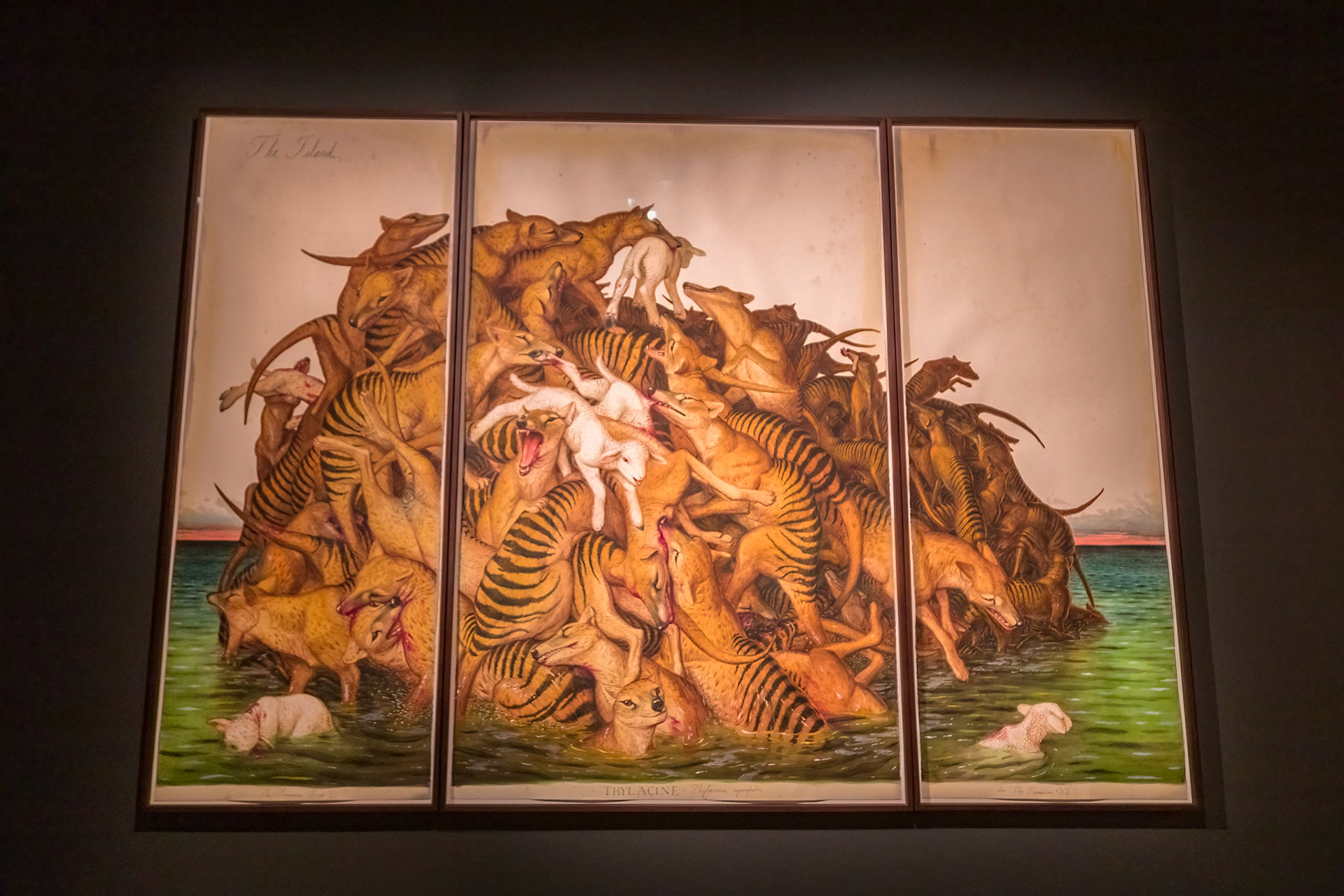 The Island, 2009 (Walton Ford)