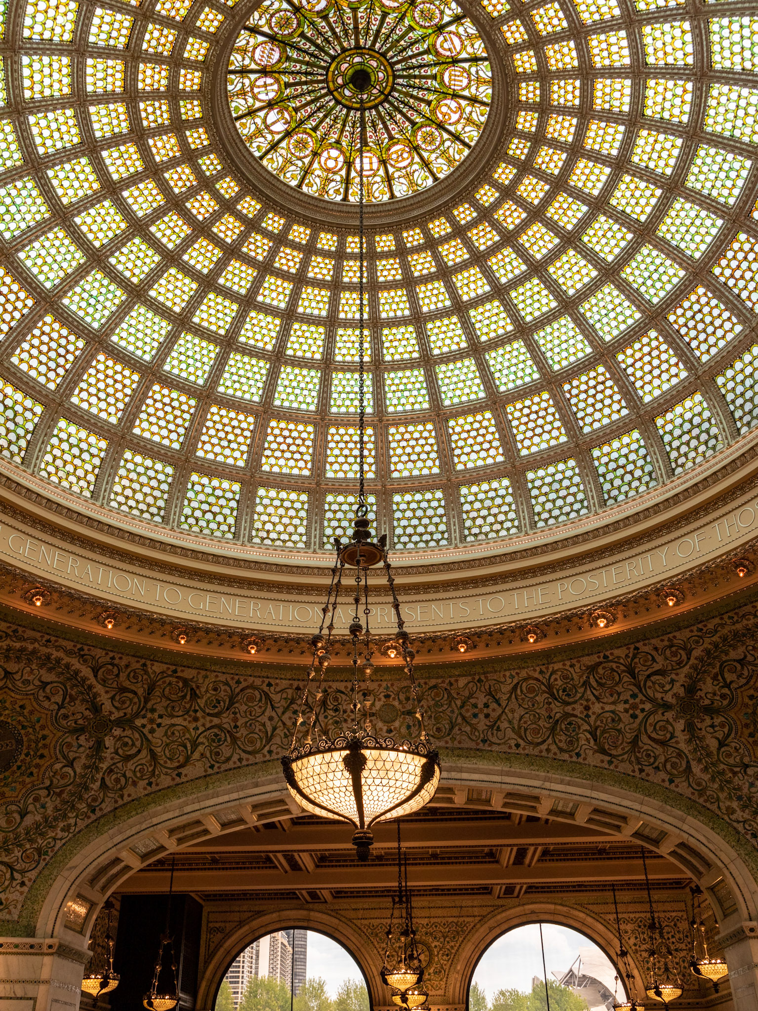 In the Chicago Cultural Center