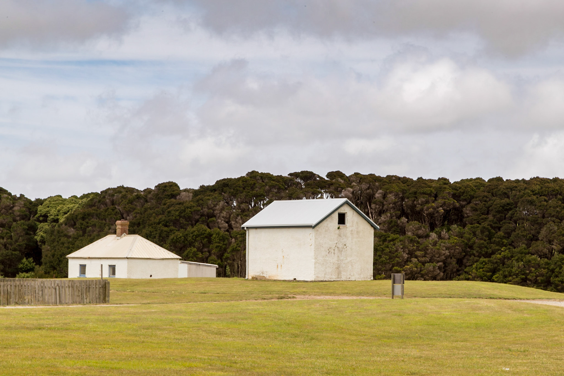 Historic buildings at Woolnorth Homestead precint. Established by the Van Diemens Land Company