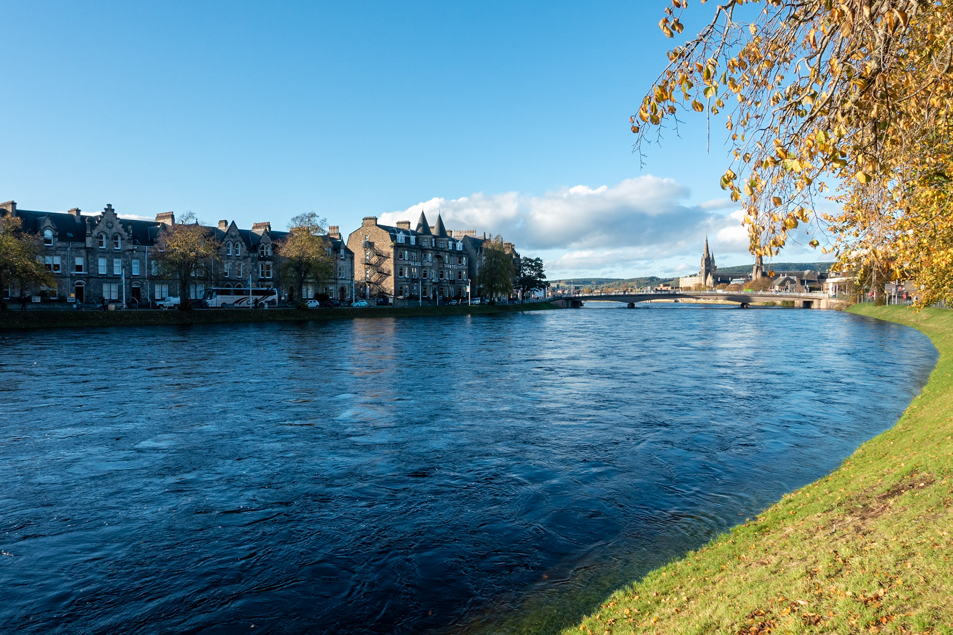 River Ness &amp; Ness Bridge, City Centre