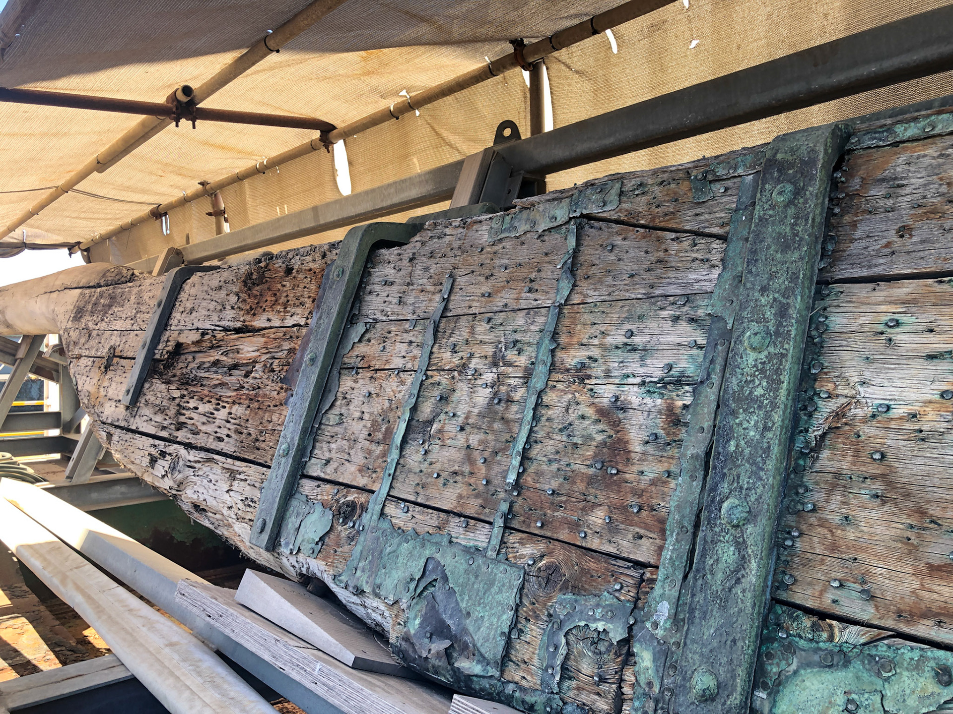 Rudder, Clipper Ship 'City of Adelaide' (1864)