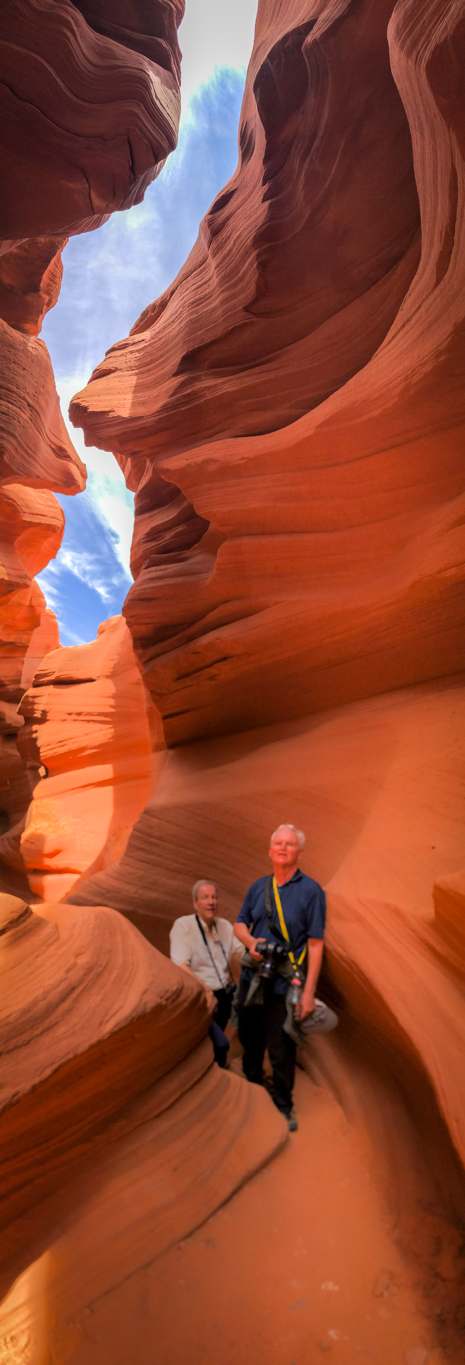 Greg and me, In Lower Antelope Canyon
