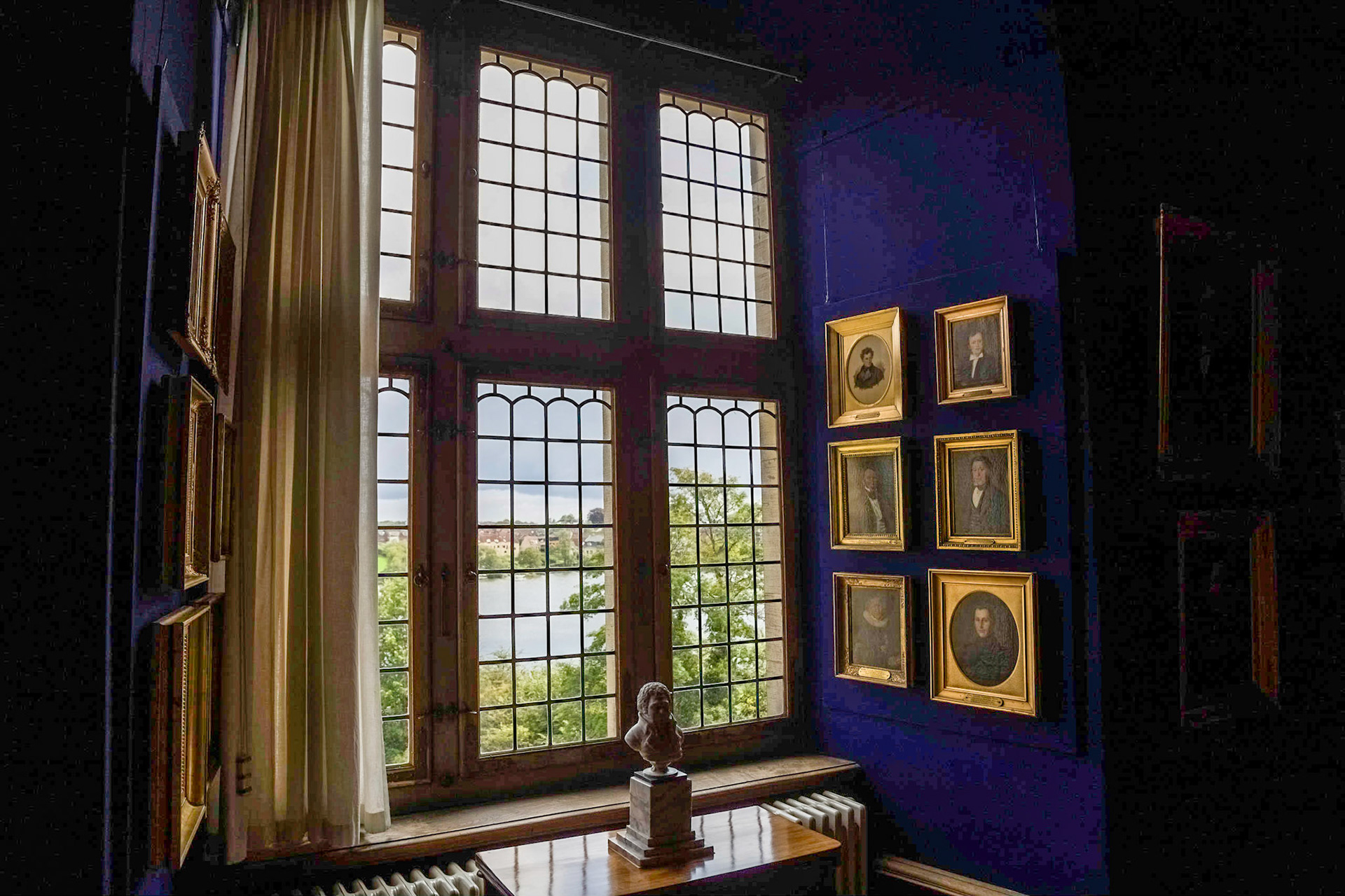 Looking out from Frederiksborg Palace