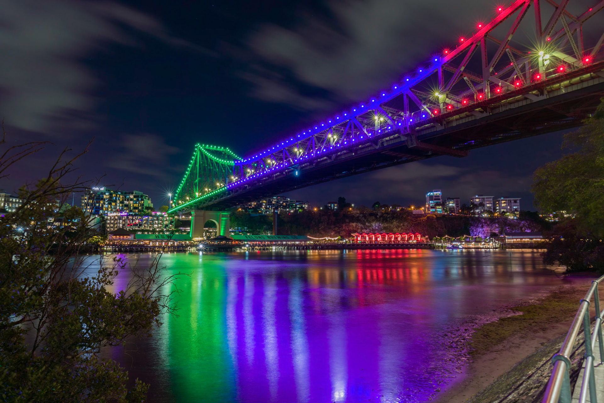 View from the southern side, at Captain Burke Park.