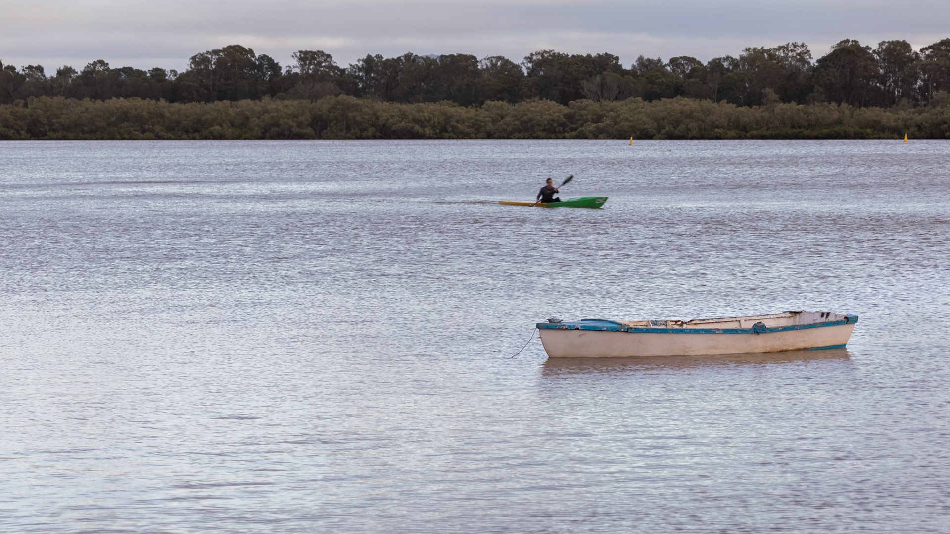 Sunrise activity on the Maroochy River