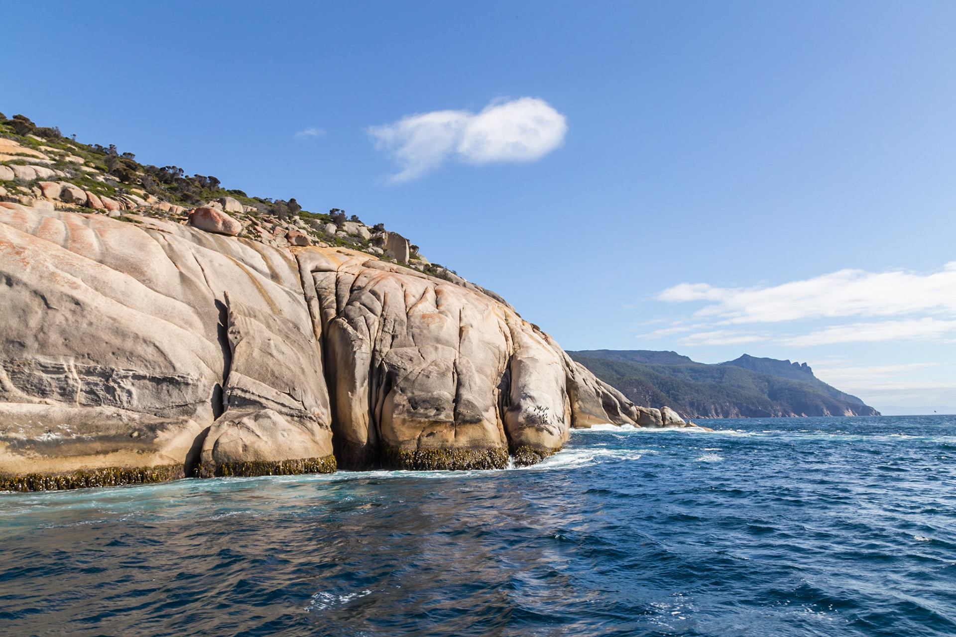 Granite Cliffs on Maria Island