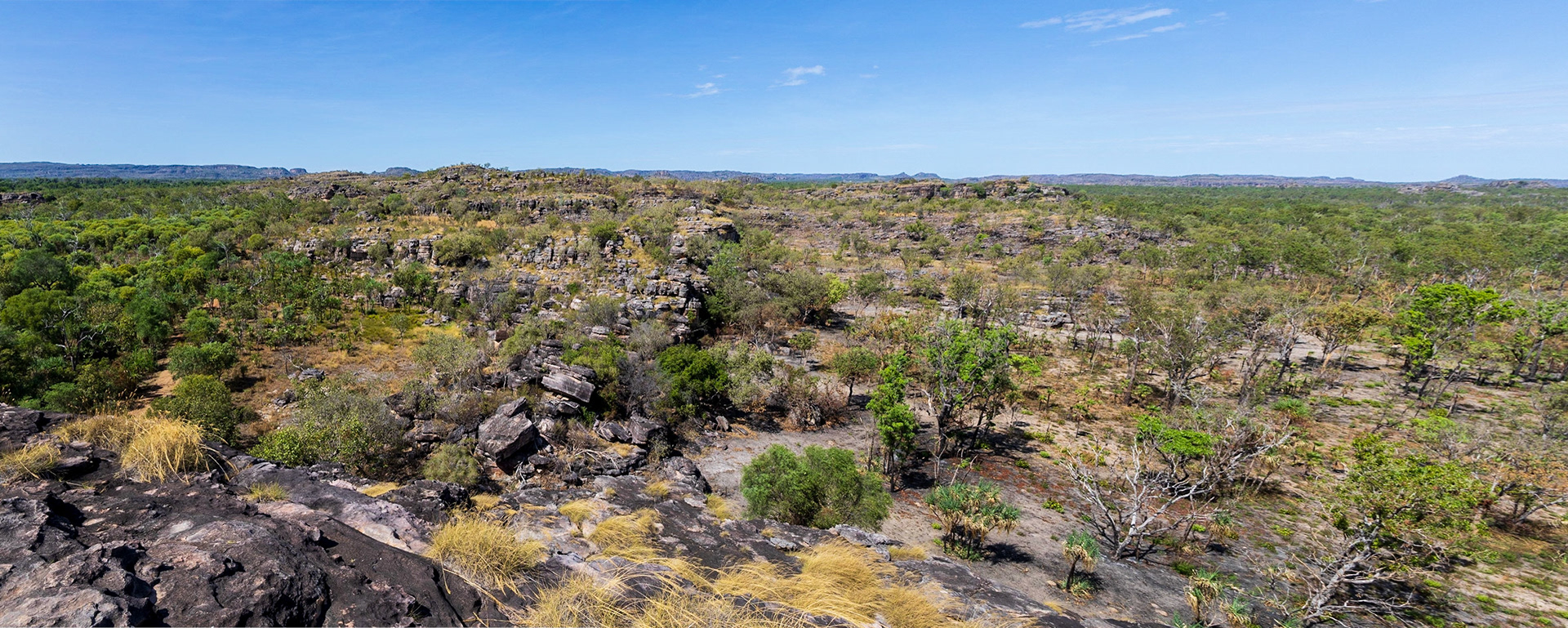 Looking out from the Ubirr rock art site