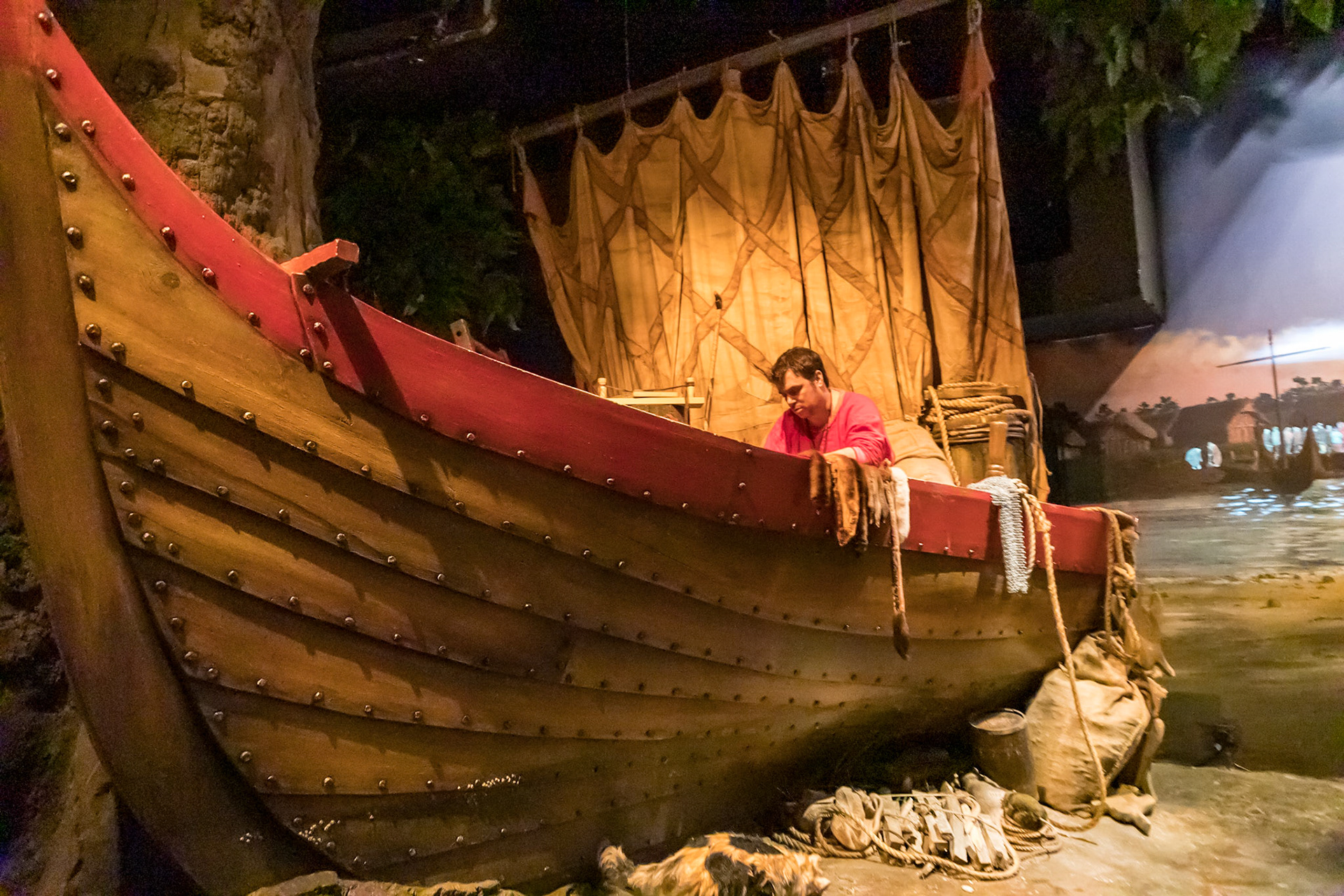 in the Jorvik Viking Centre