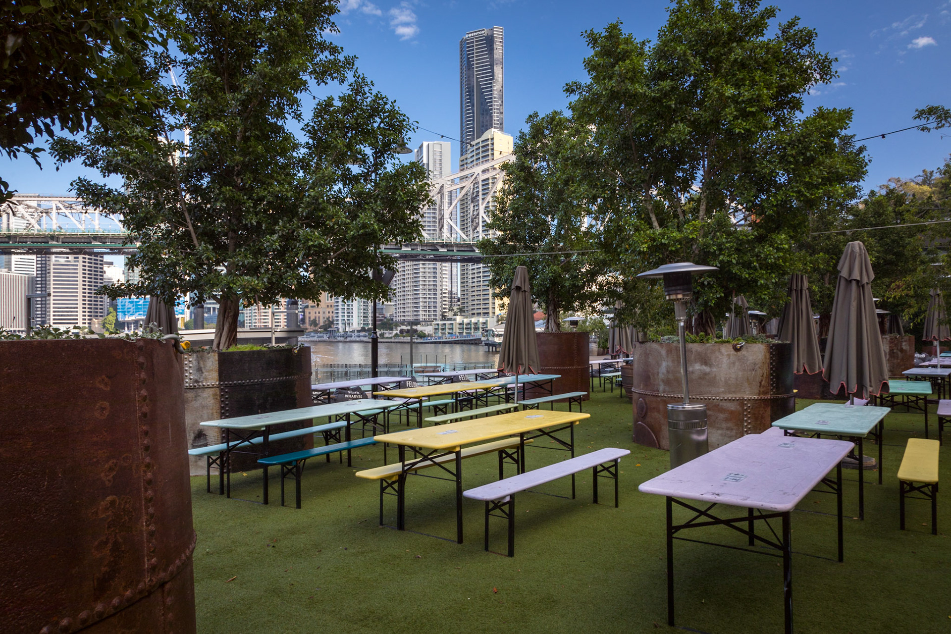 A Howard Smith Wharves public space