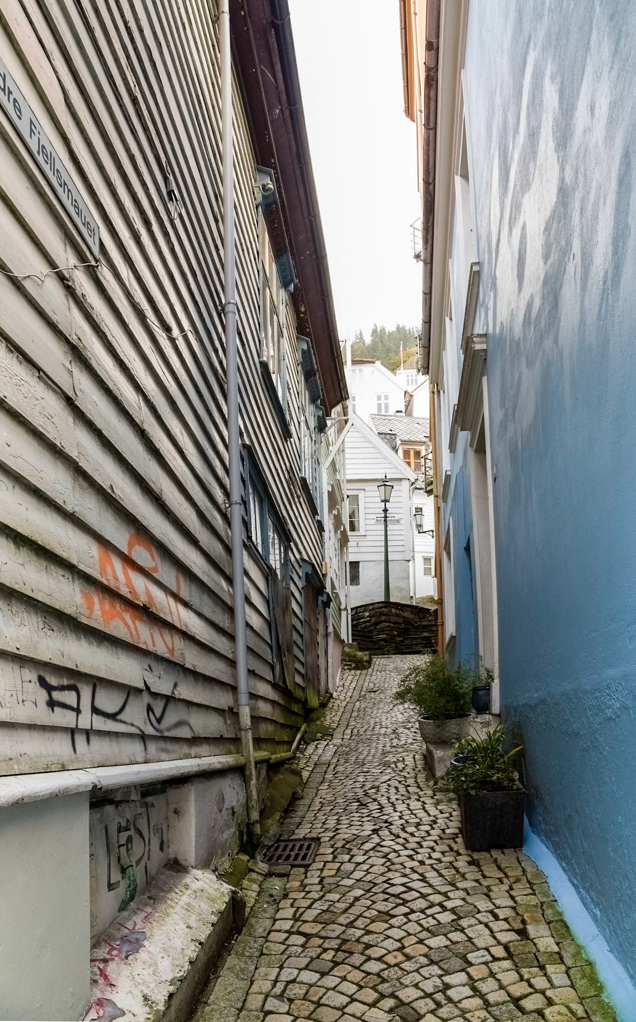 On a walk around the streets of old Bergen
