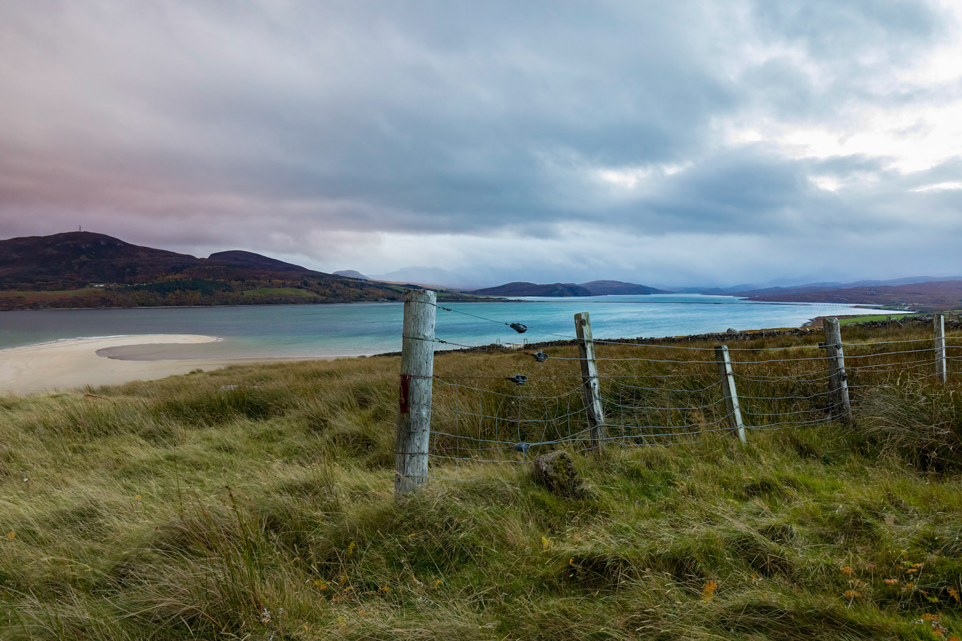Across the mouth of the Kyle of Tongue