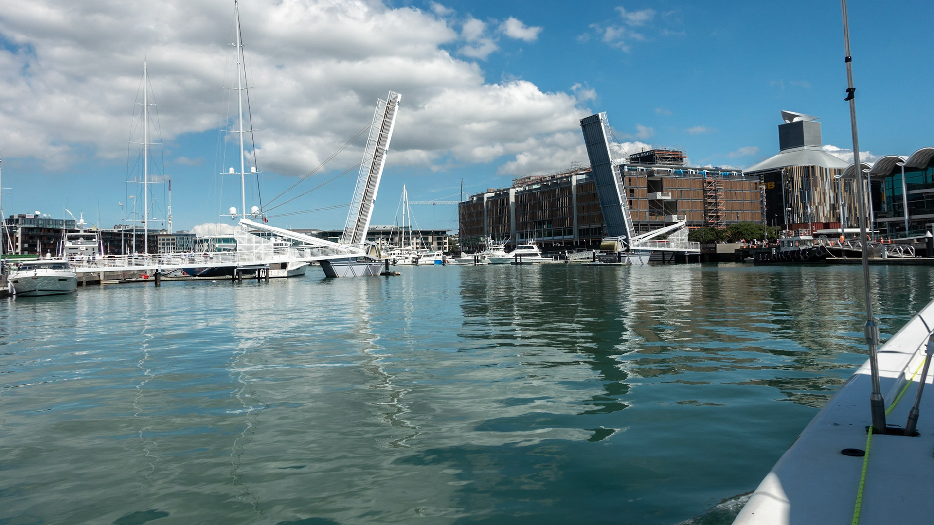 America's Cup Yacht sailing expereince on Auckland harbour