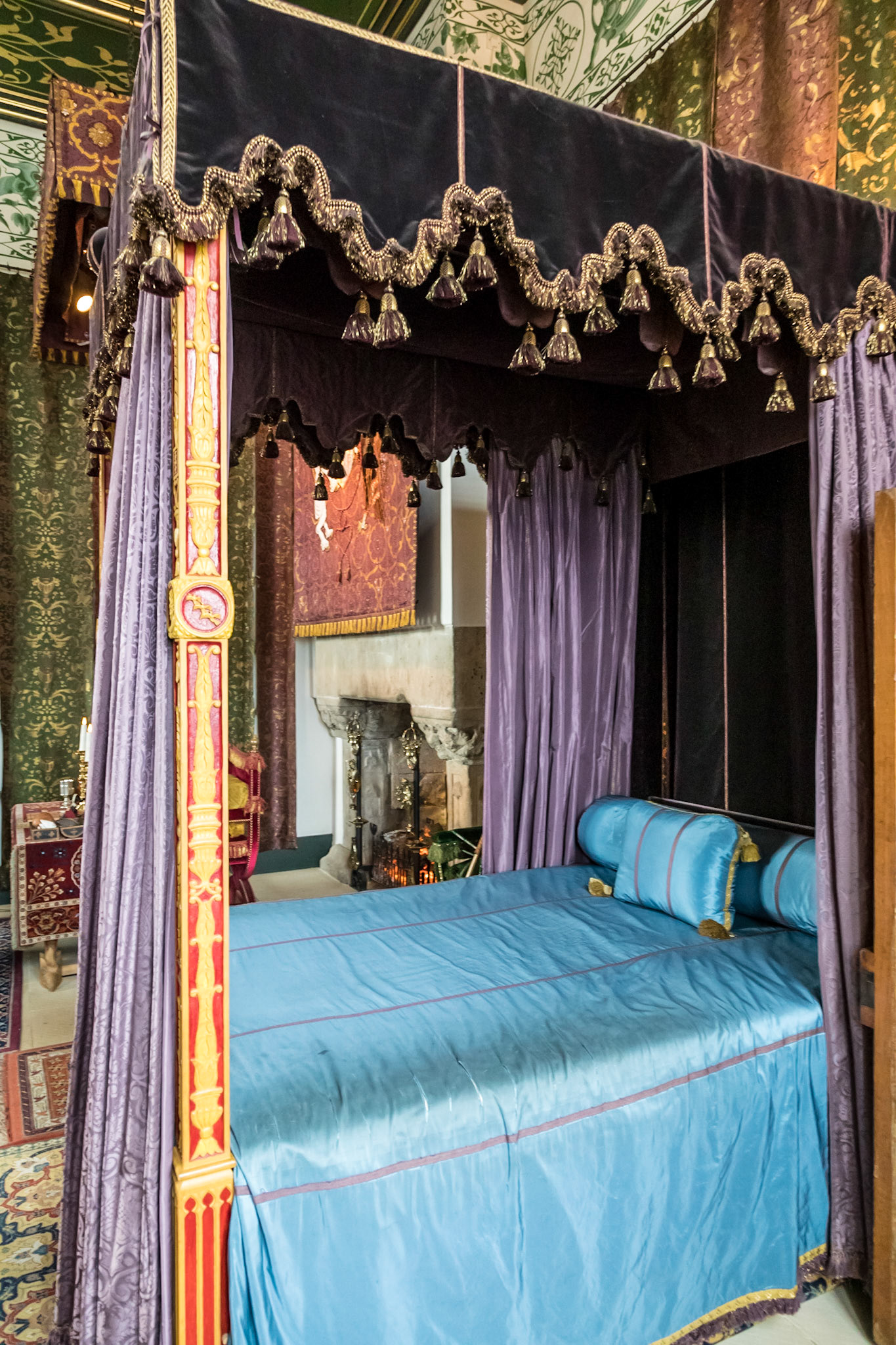 Inside the Royal Palace at Stirling Castle