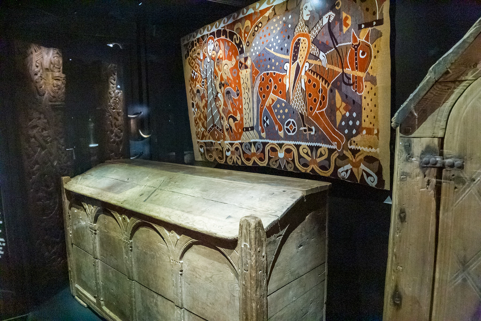 Museum Exhibits. In the Norsk Folkemuseum.