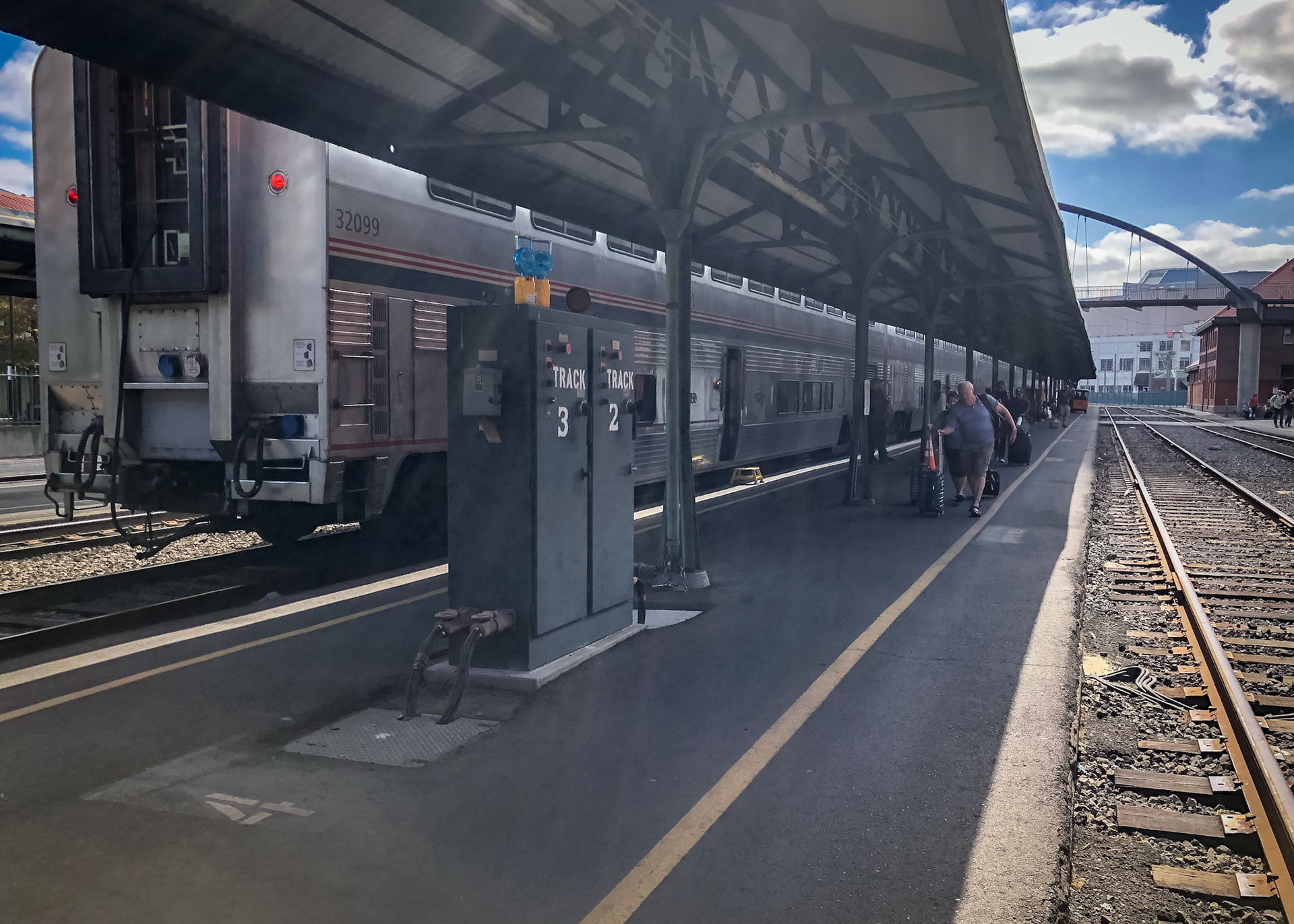 Arrival at Union Station, Portland Oregon