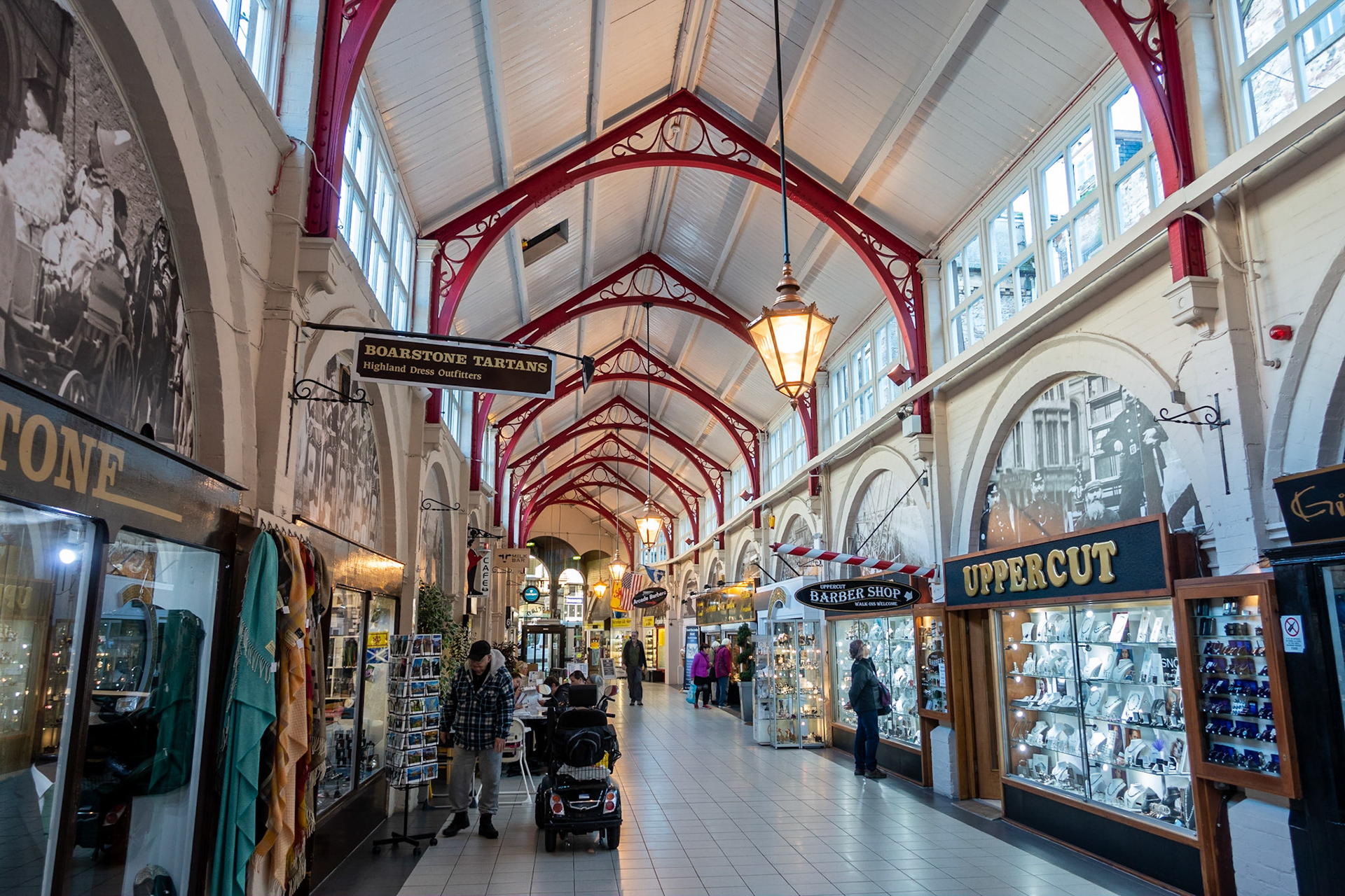 Victorian Market; 19th century shopping arcade