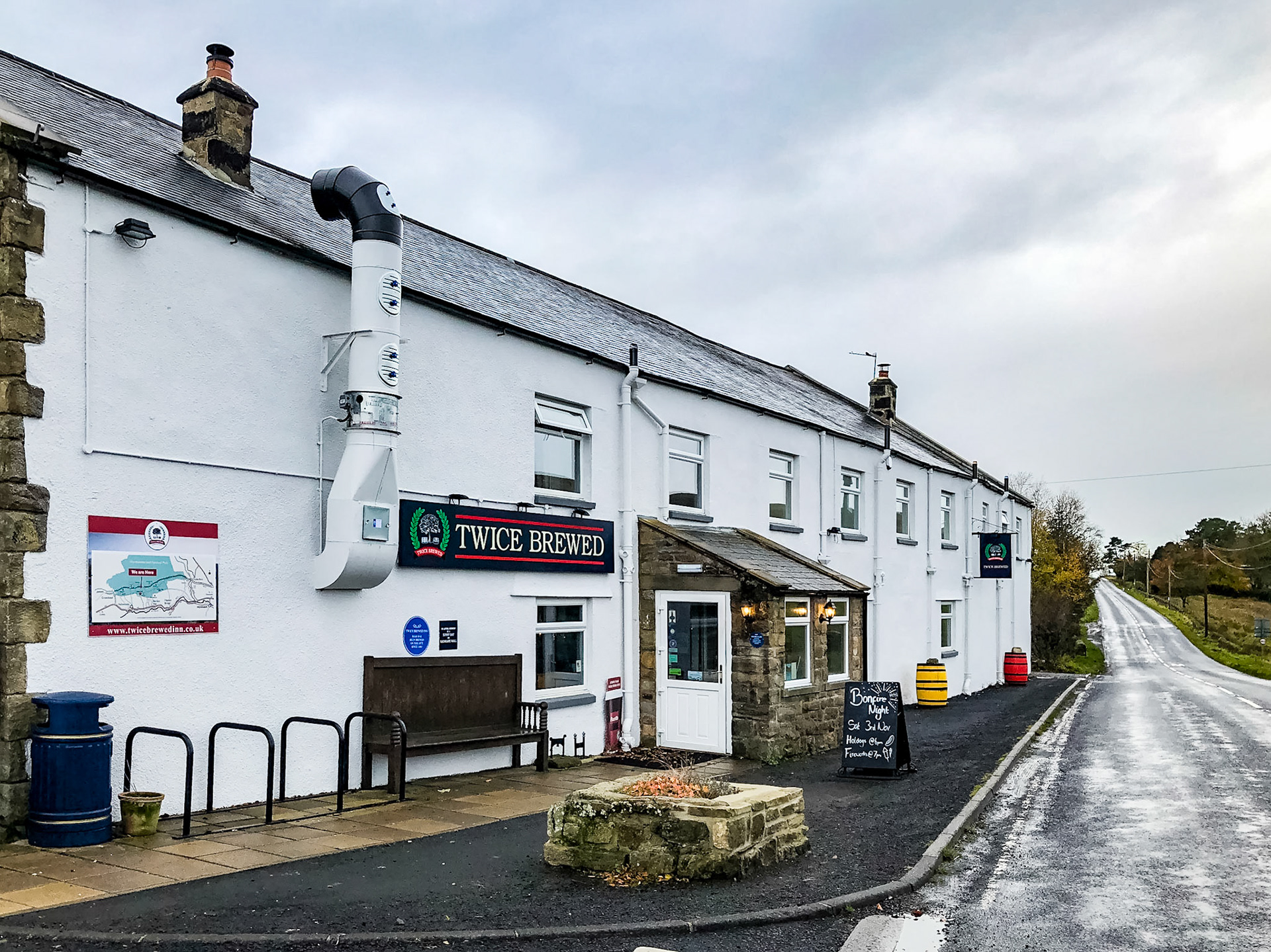Twice Brewed Inn, on B6318, close to Vindolanda Roman Town Site