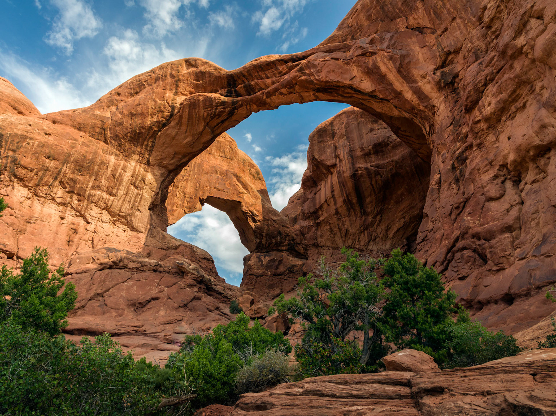 'Double Arch'. Arches National Park
