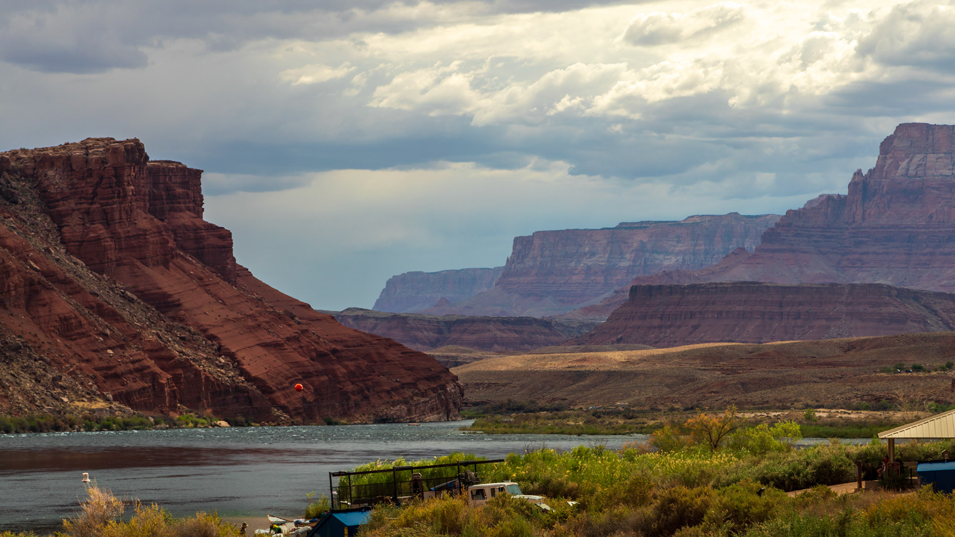 Colorado River at Lees Ferry, Glen Canyon