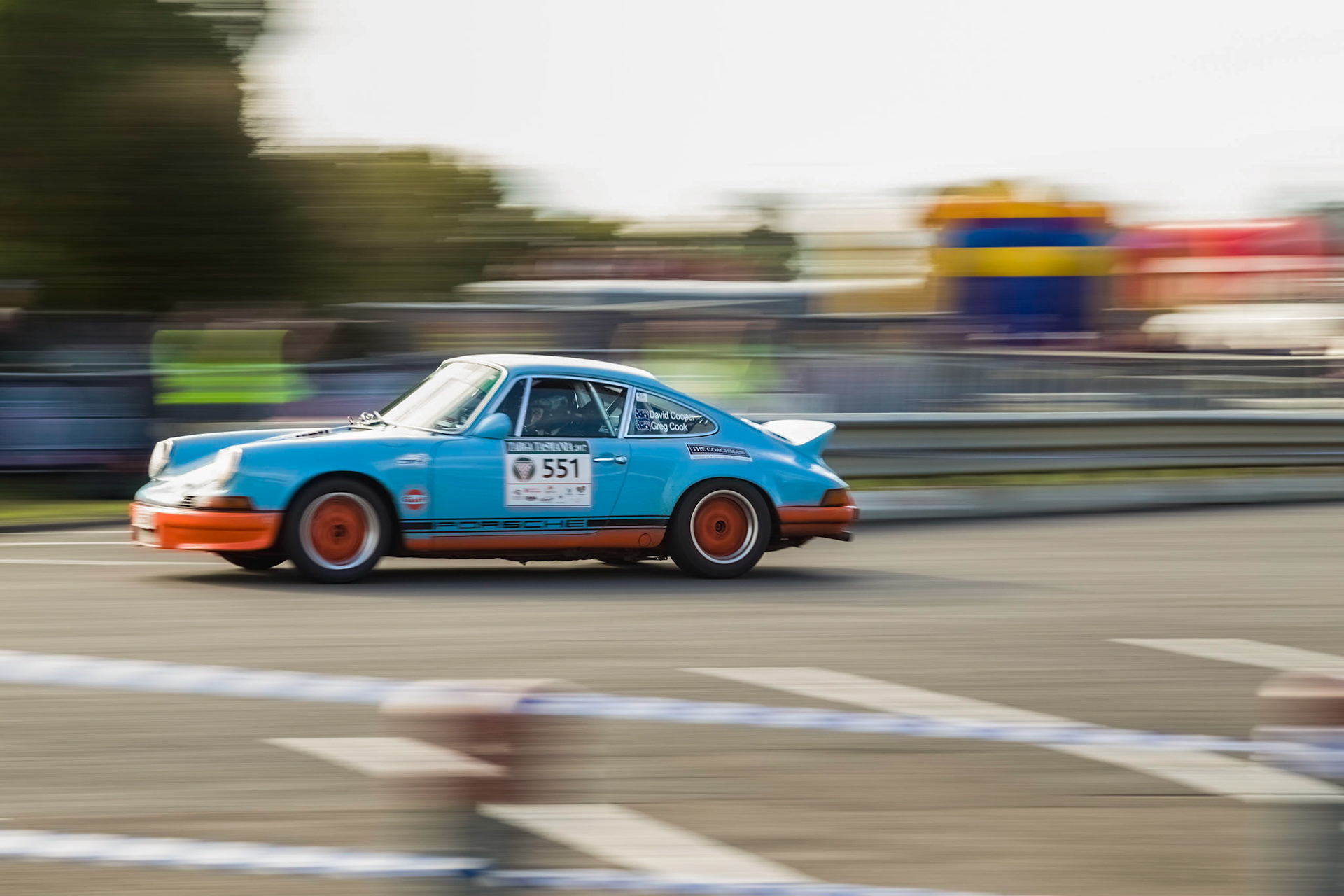 Targa Rally passing through George Town