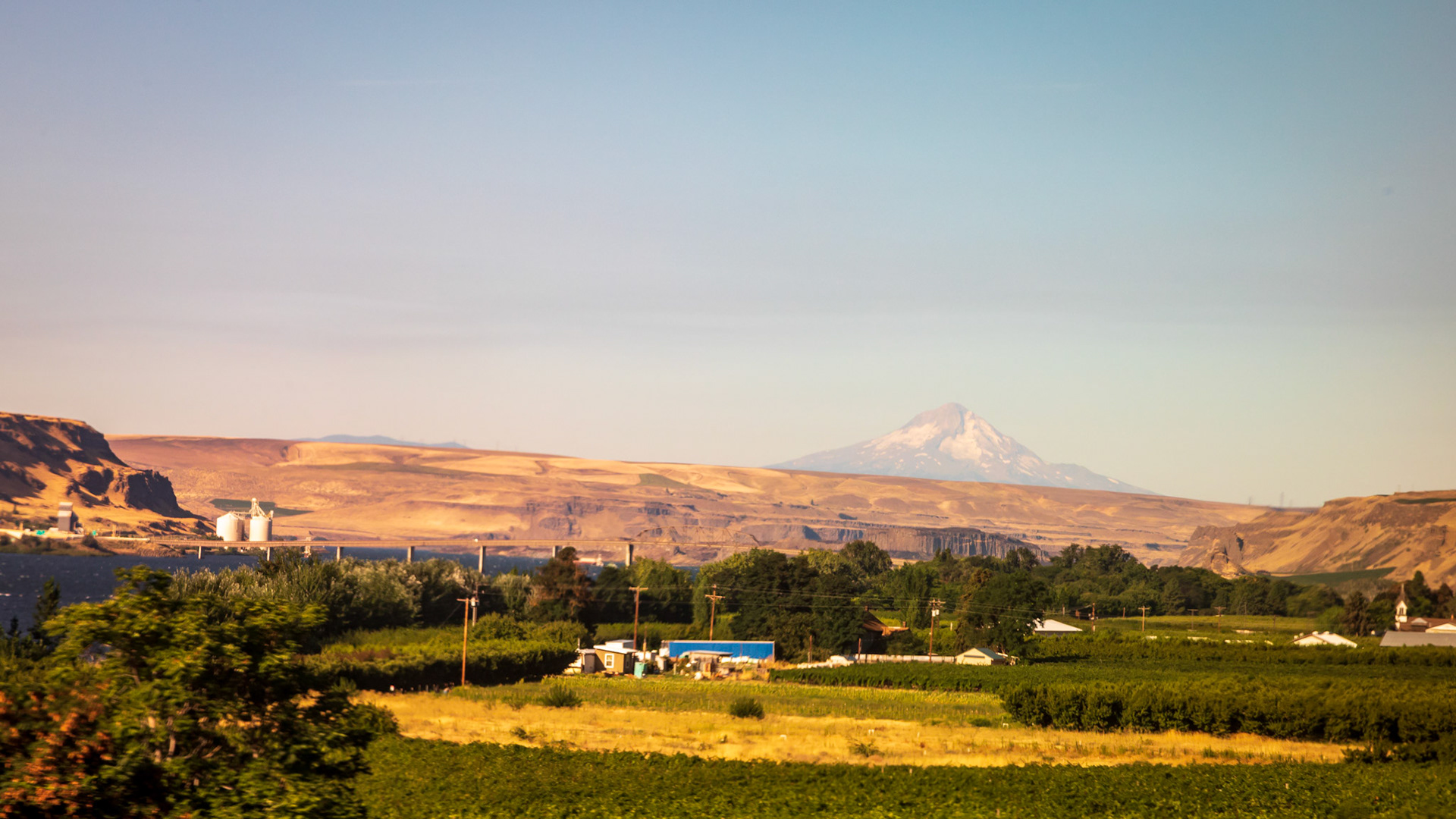 Underwood, Washington. Mt. Hood in the distance.