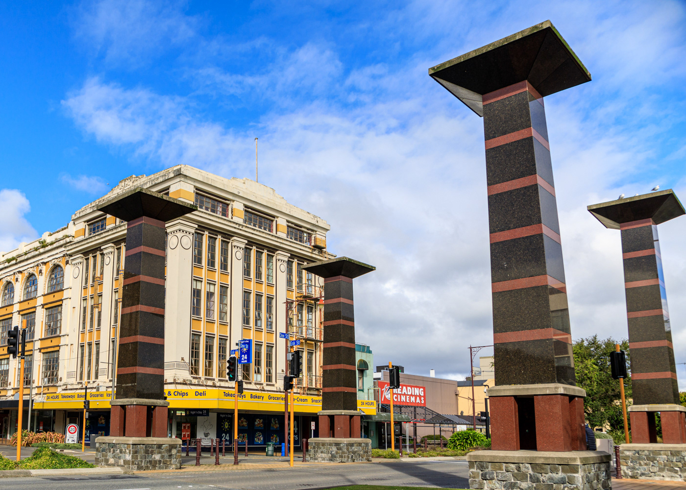 Along Dee Street, Invercargill, Southland