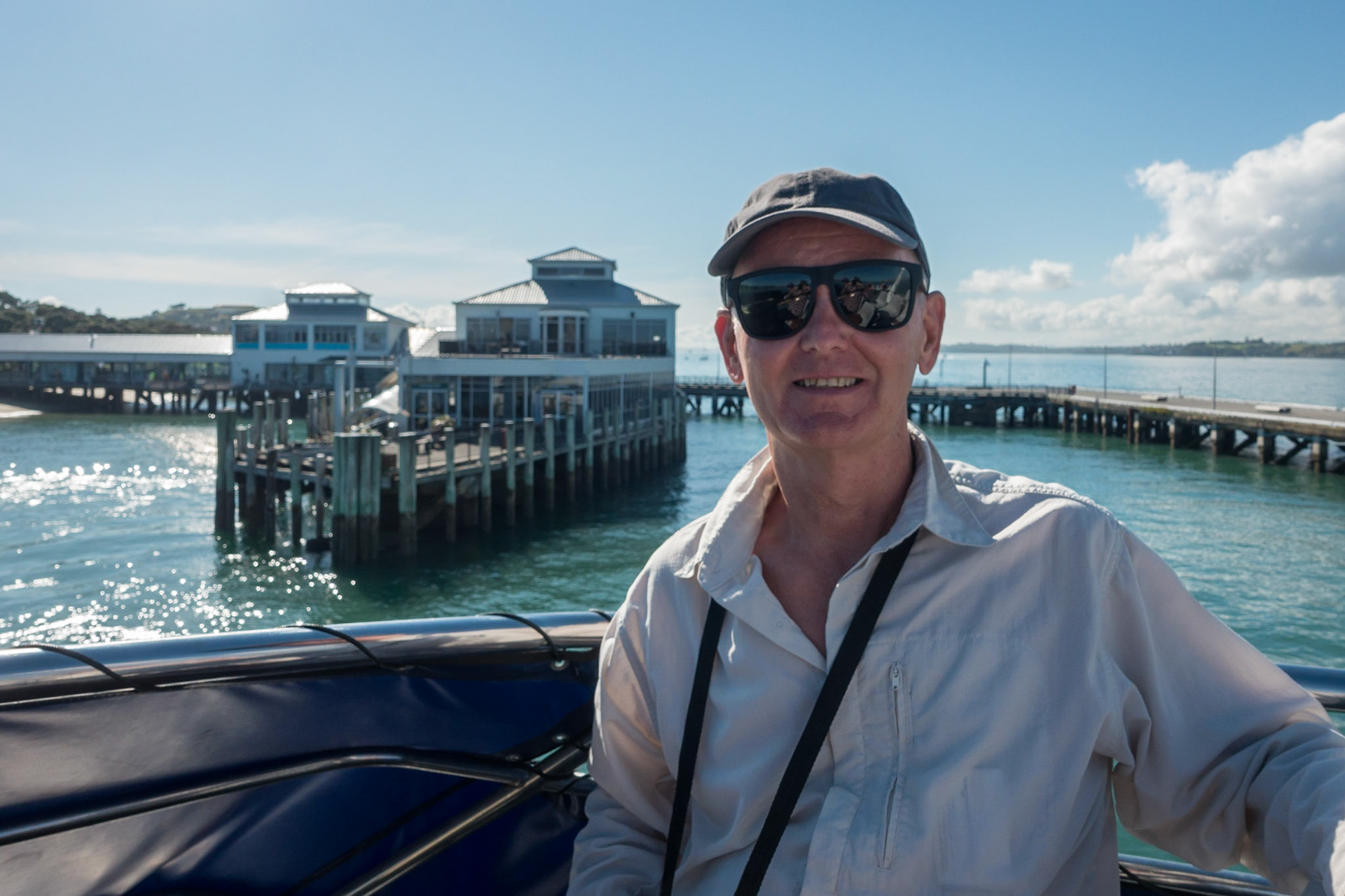 On the harbour ferry, leaving Devonport