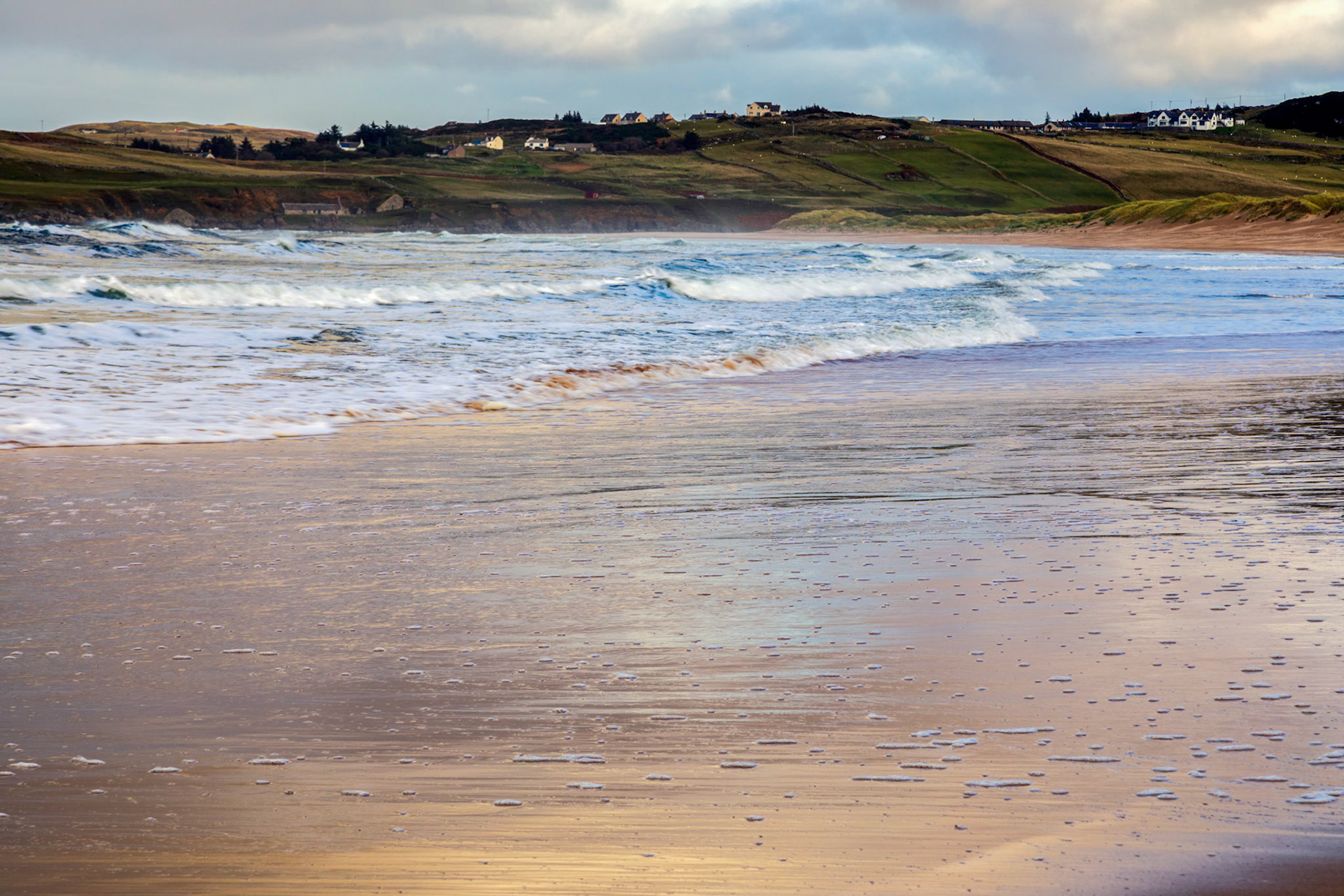 Torrisdale Beach, late afternoon