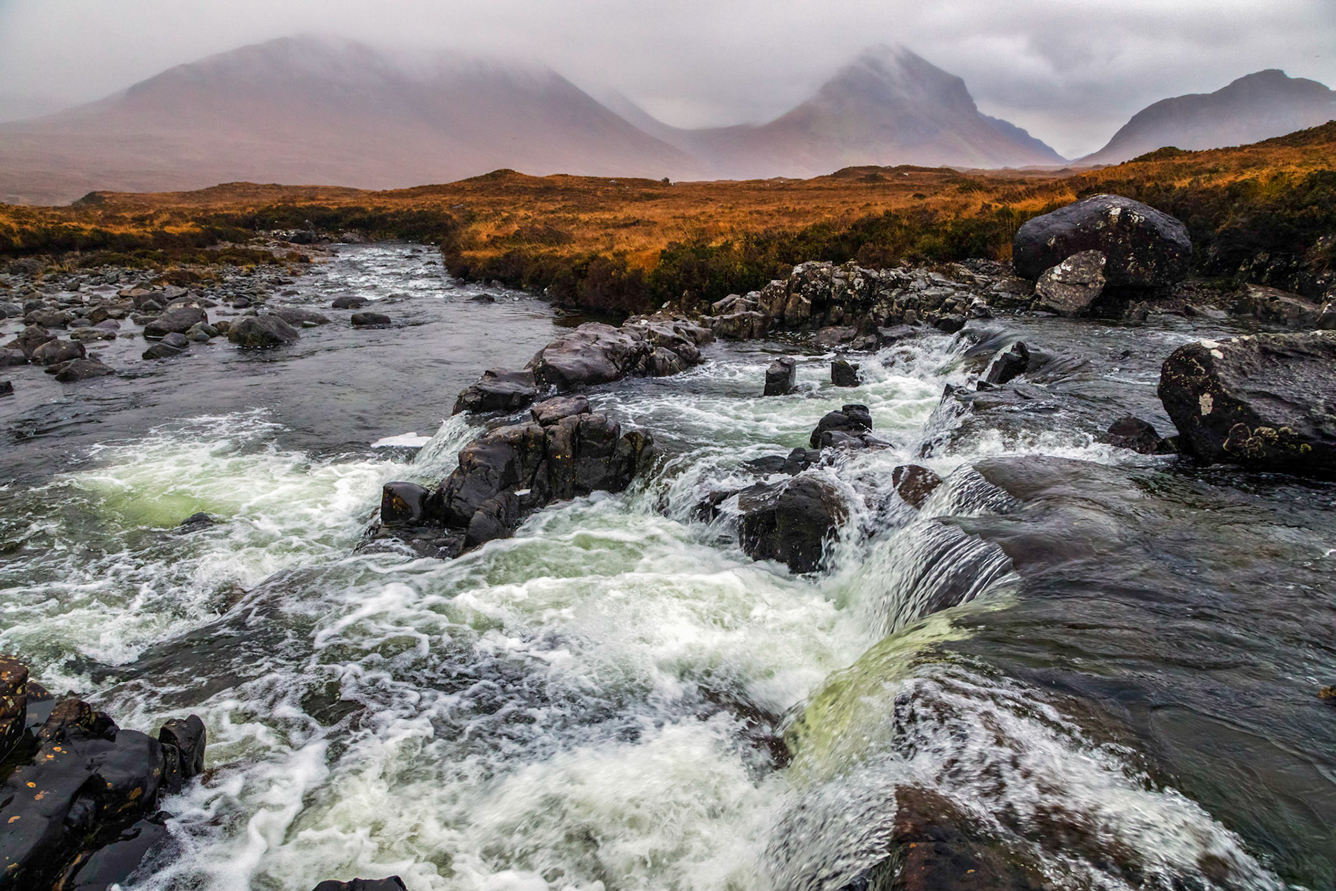 Sligachan Waterfalls, Isle of Skye