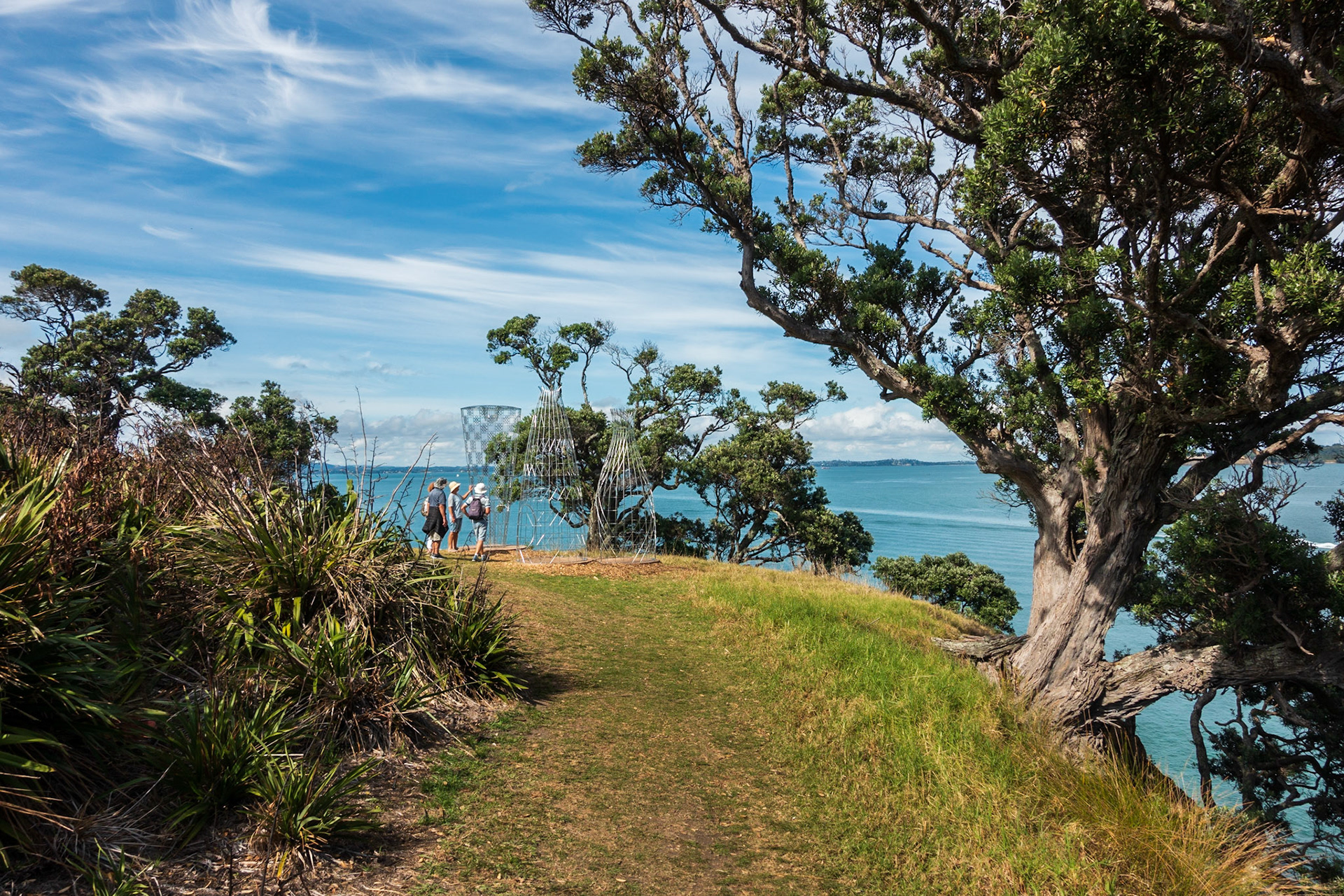 On Waiheke Island; 'Sculpture on the Gulf'
