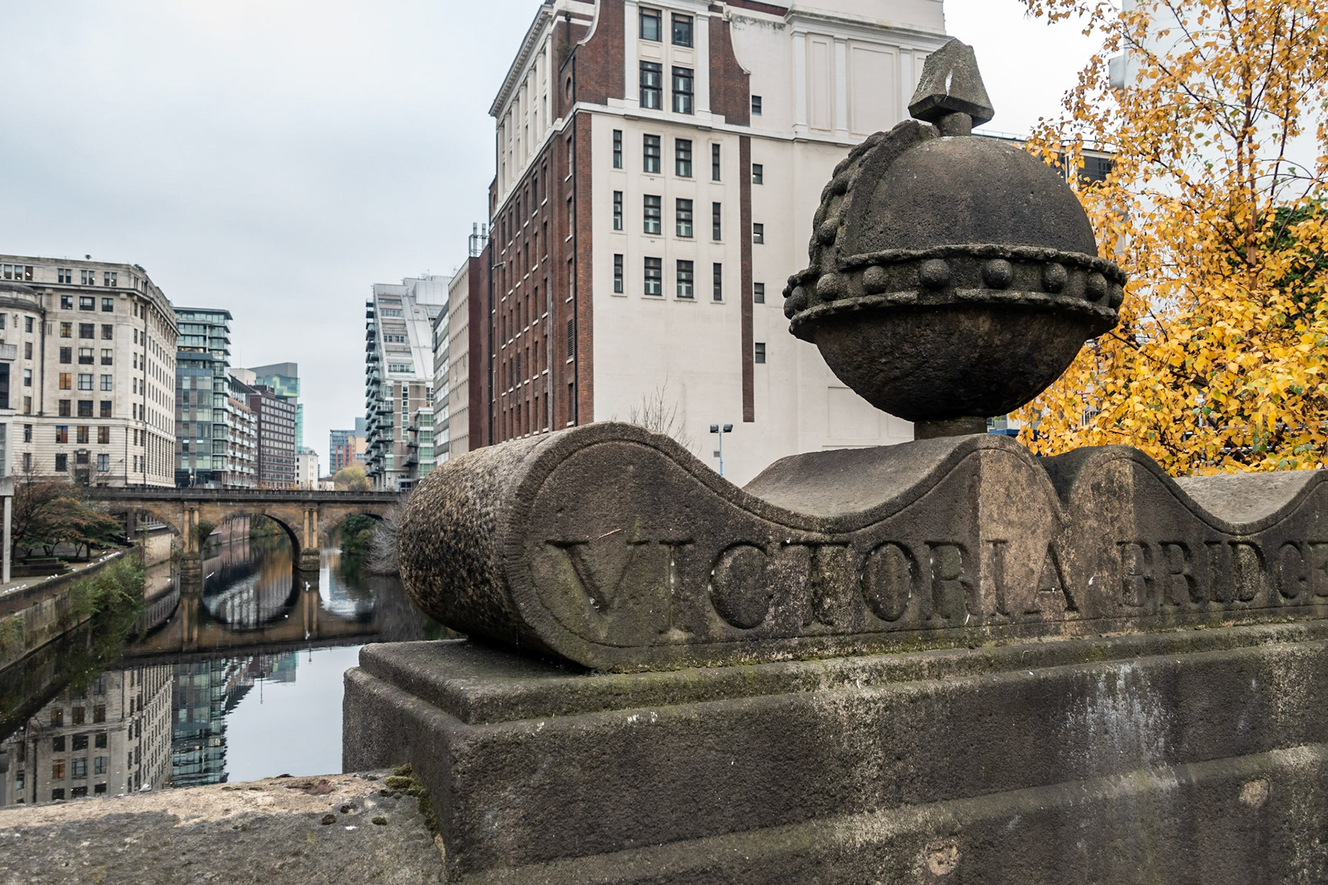Victoria Bridge on the River Irwell