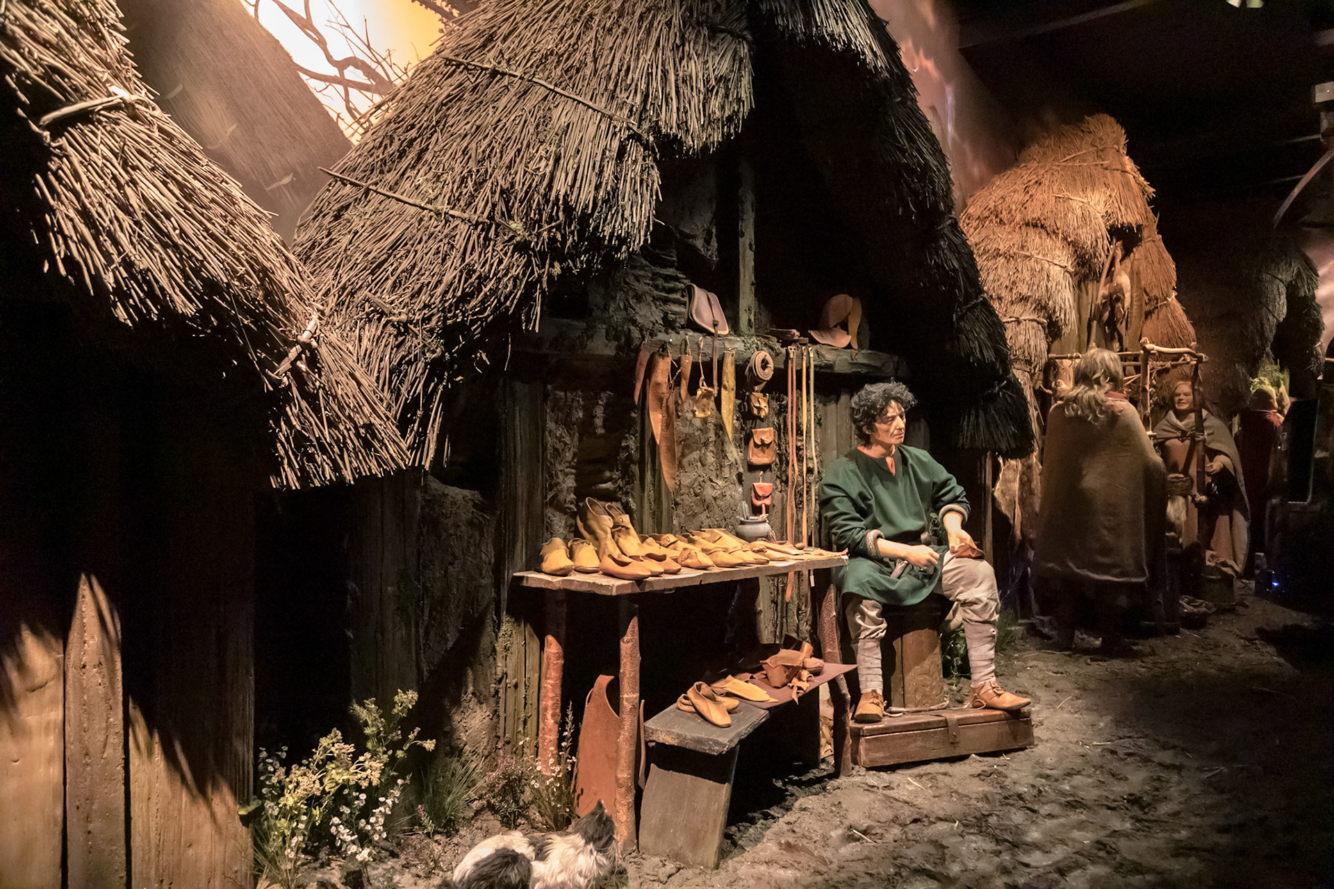 in the Jorvik Viking Centre