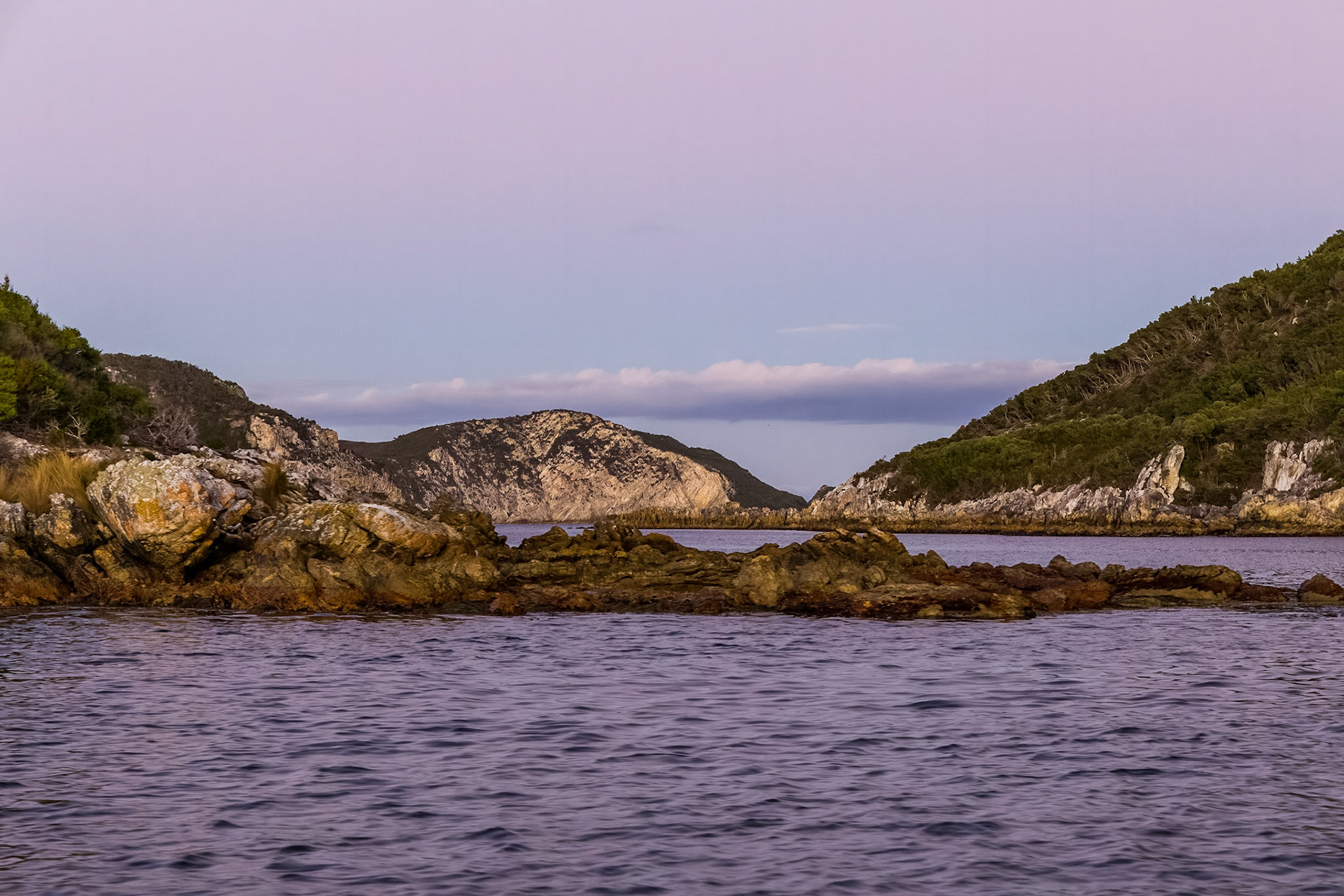 A cruise around Lourah Island - awaiting the sunrise.