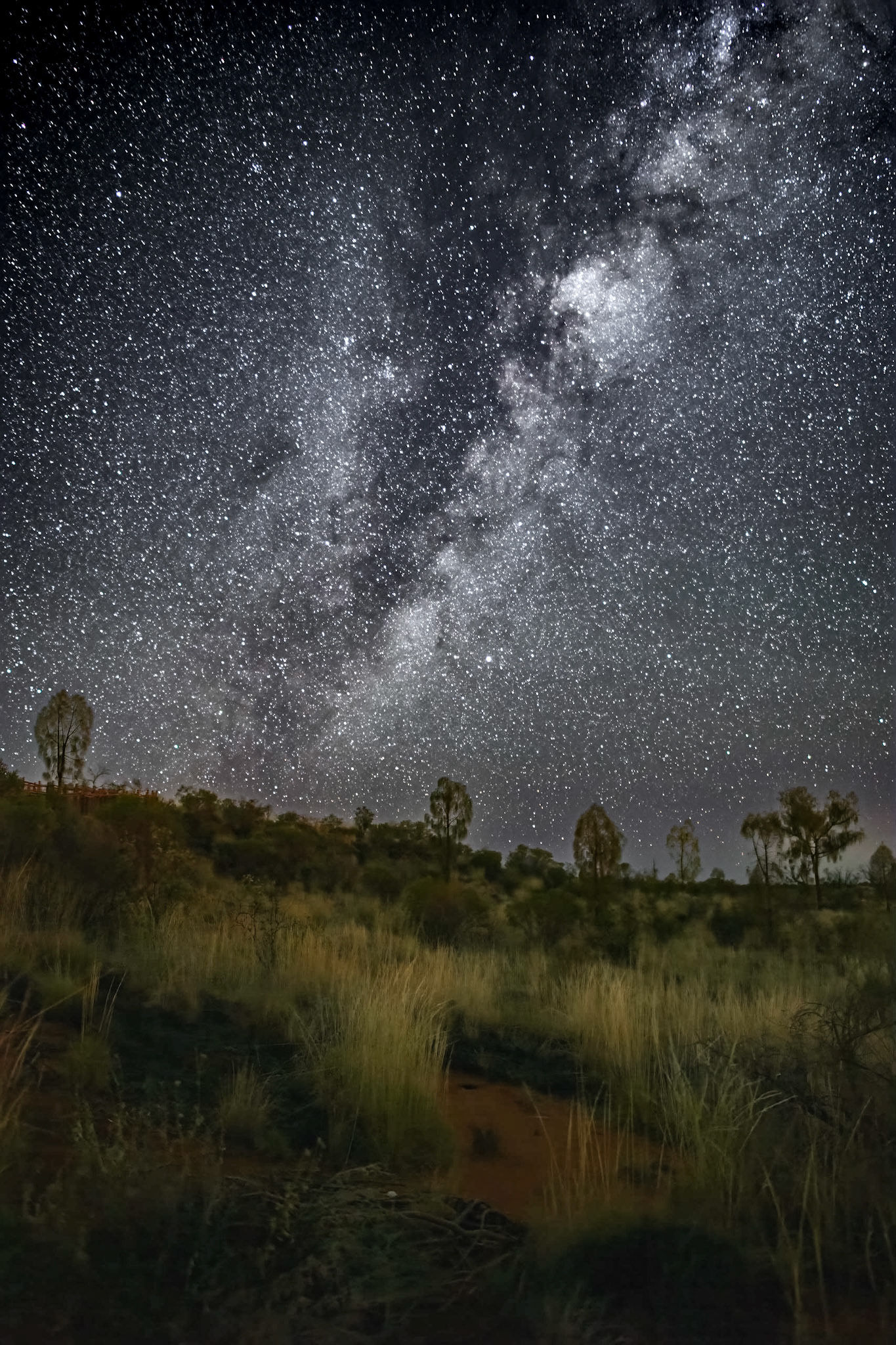 Milky Way in Uluru National Park