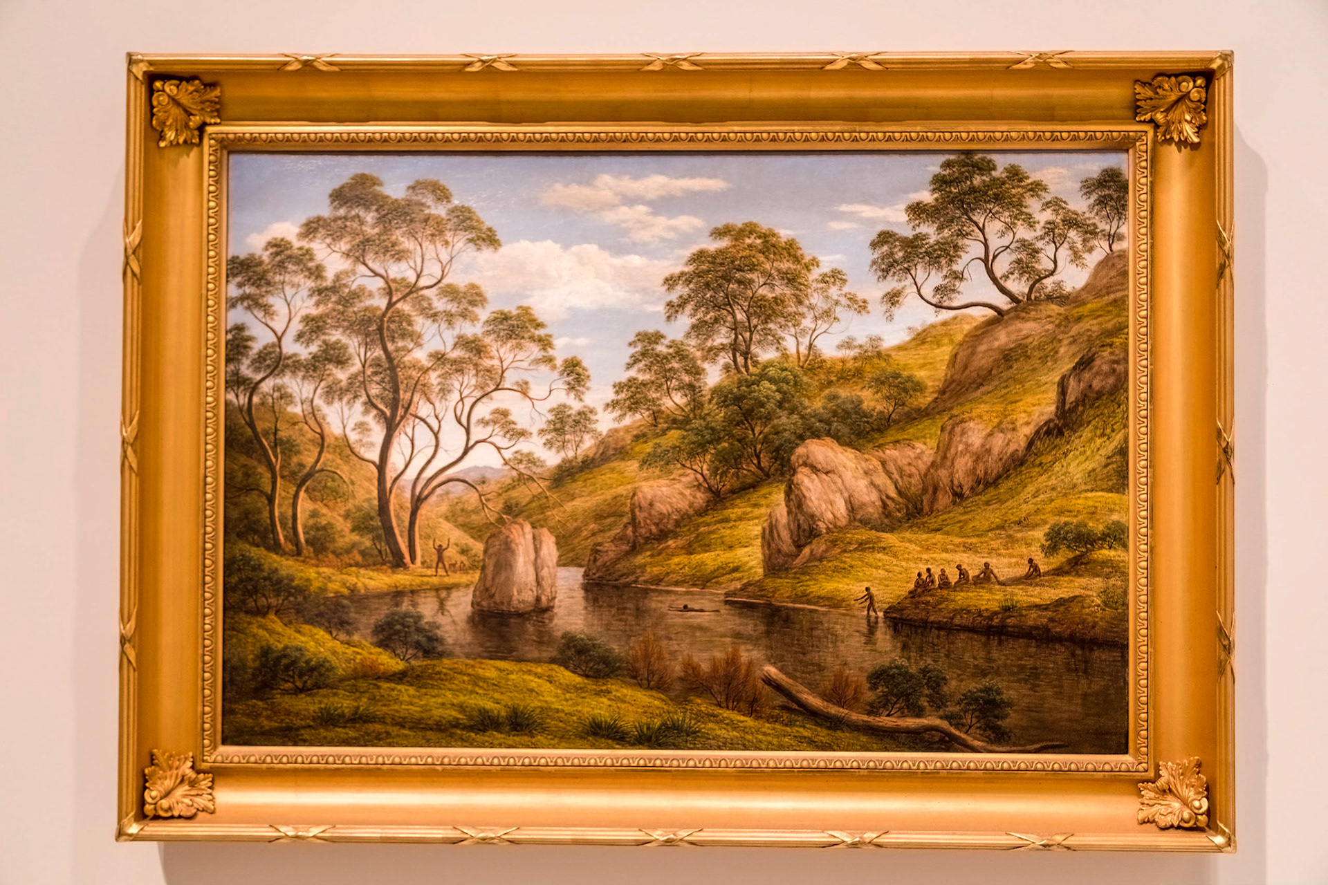 The Bath of Diana, Van Diemen's Land, 1837(John Glover)