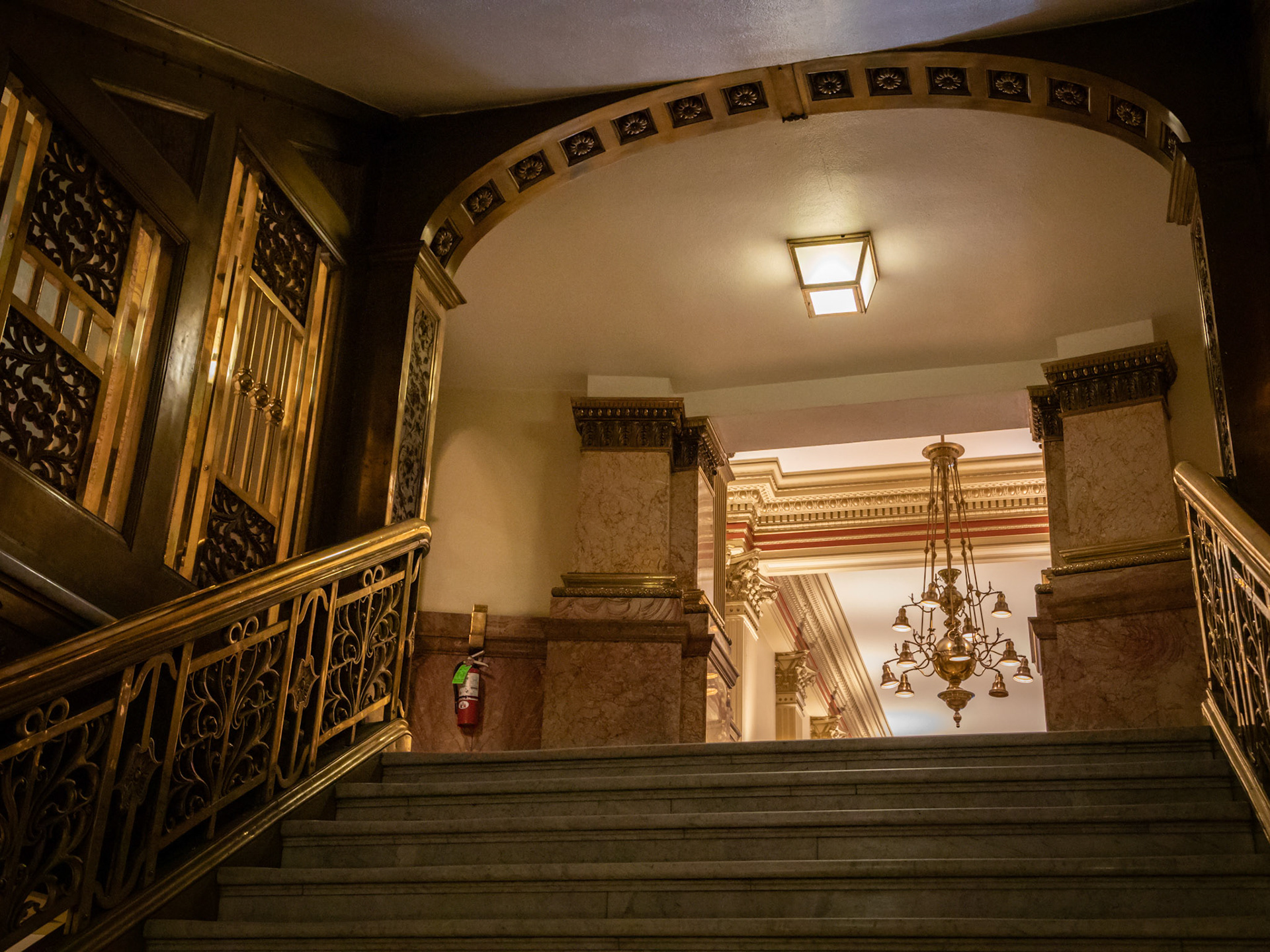 Inside trhe Colorado State Capitol Building