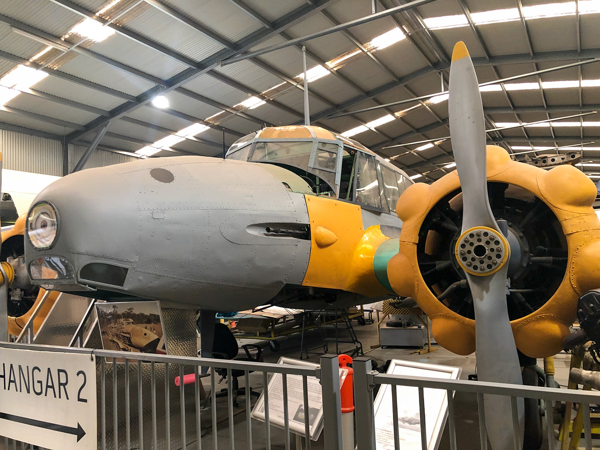 Aviation Museum. Avro Annson 1
