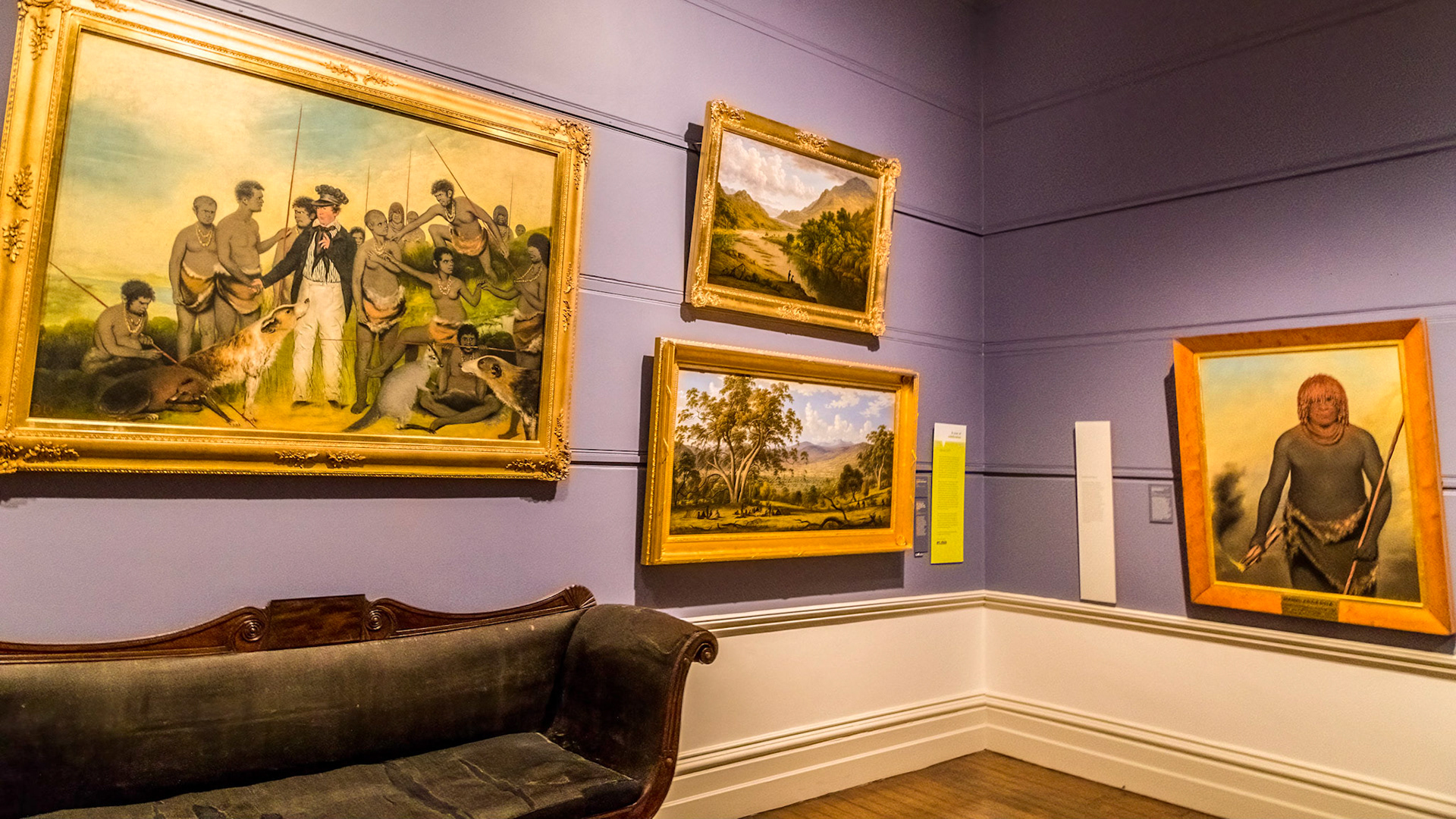 In the Tasmanian Museum &amp; Art Gallery