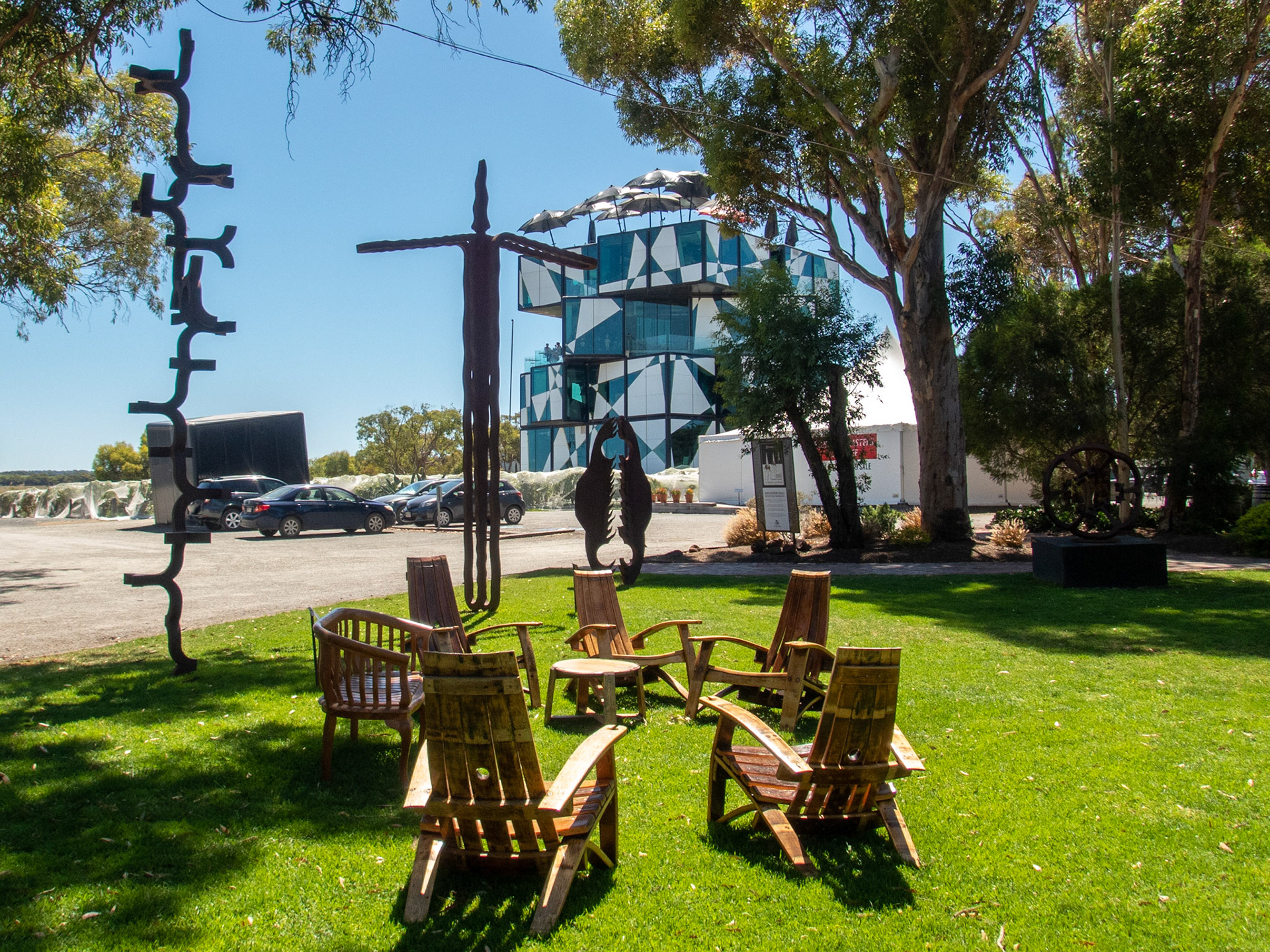 sculpture retrospective by artist Greg Johns