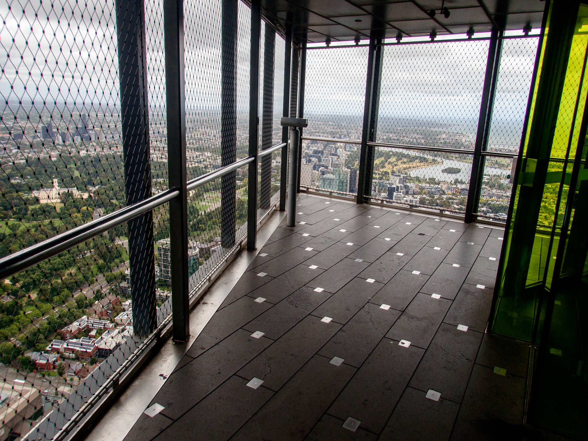 From the Eureka 89 observation deck