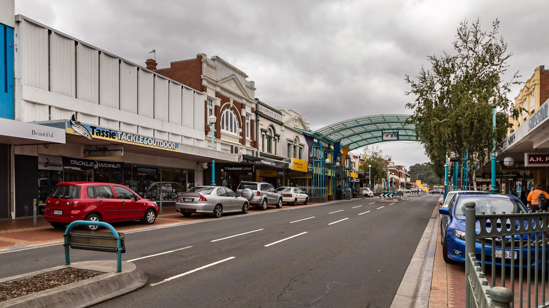 In the Burnie Town Centre