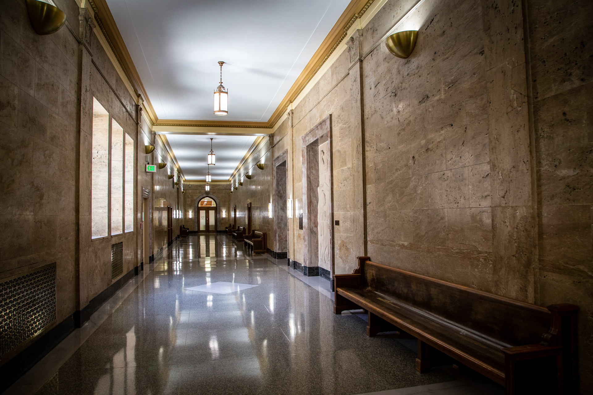 In the Denver City Hall & Courthouse